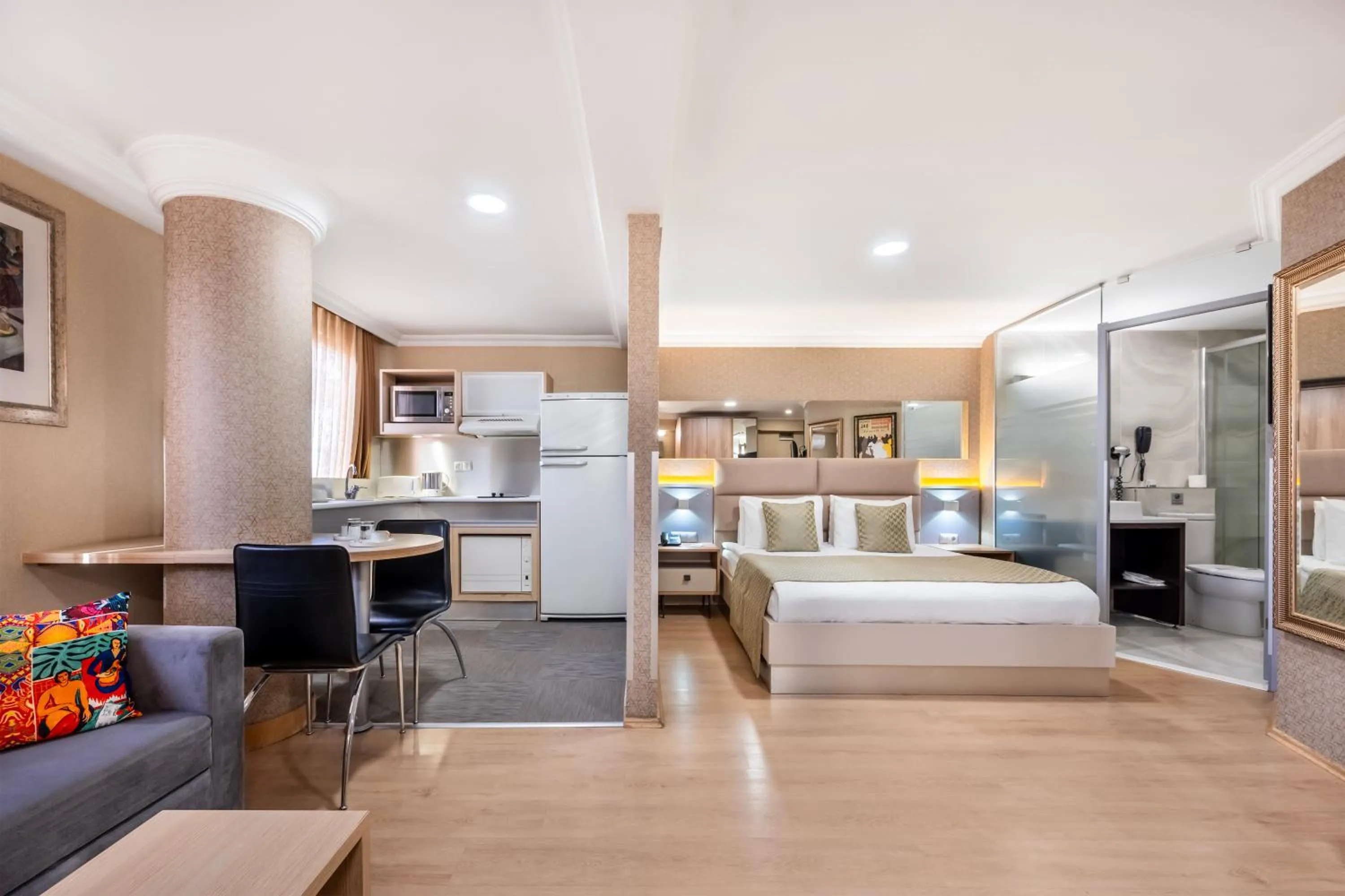 Bed in Gallery Residence & Hotel Nişantaşı