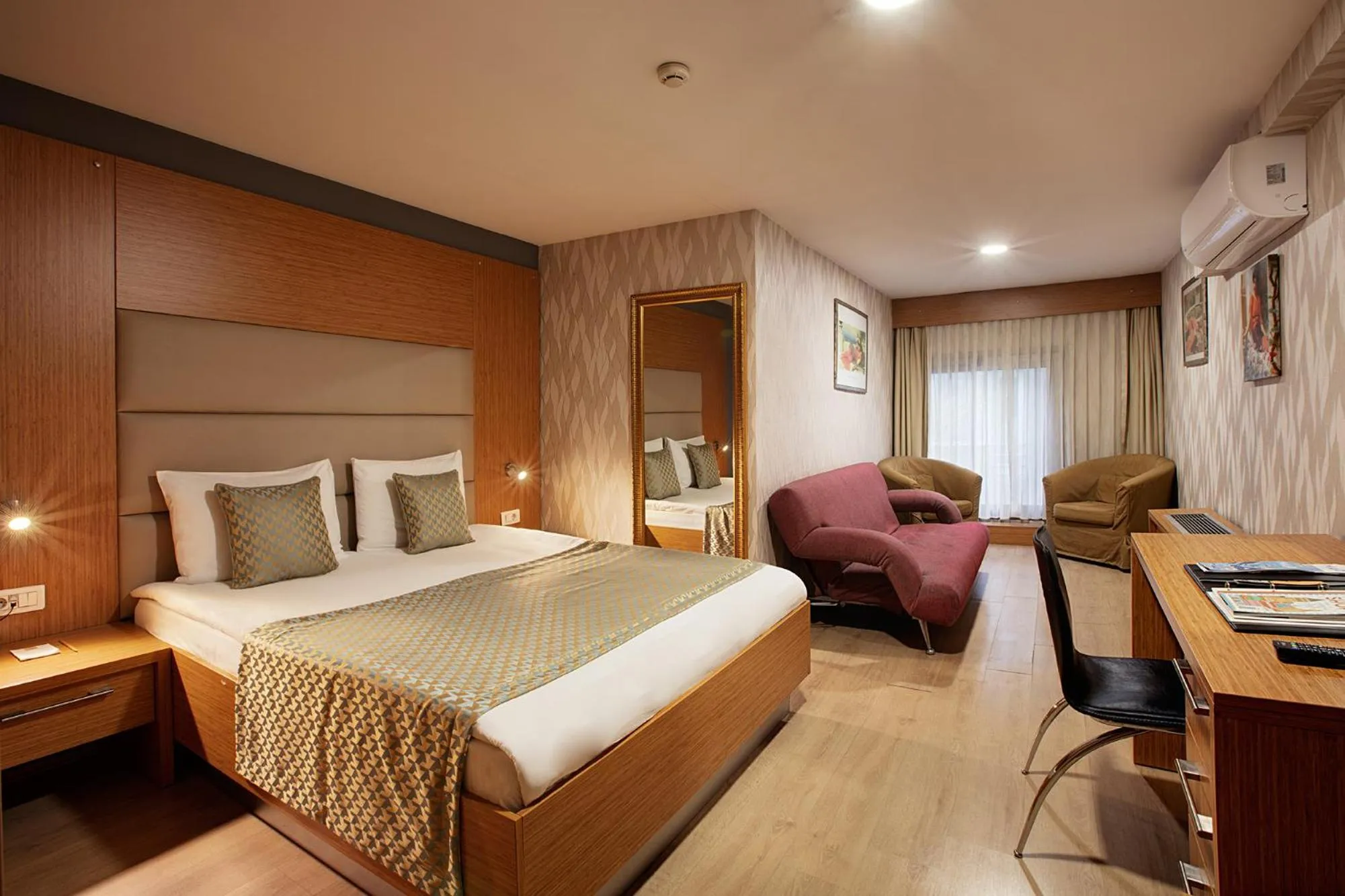 Bed in Gallery Residence & Hotel Nişantaşı