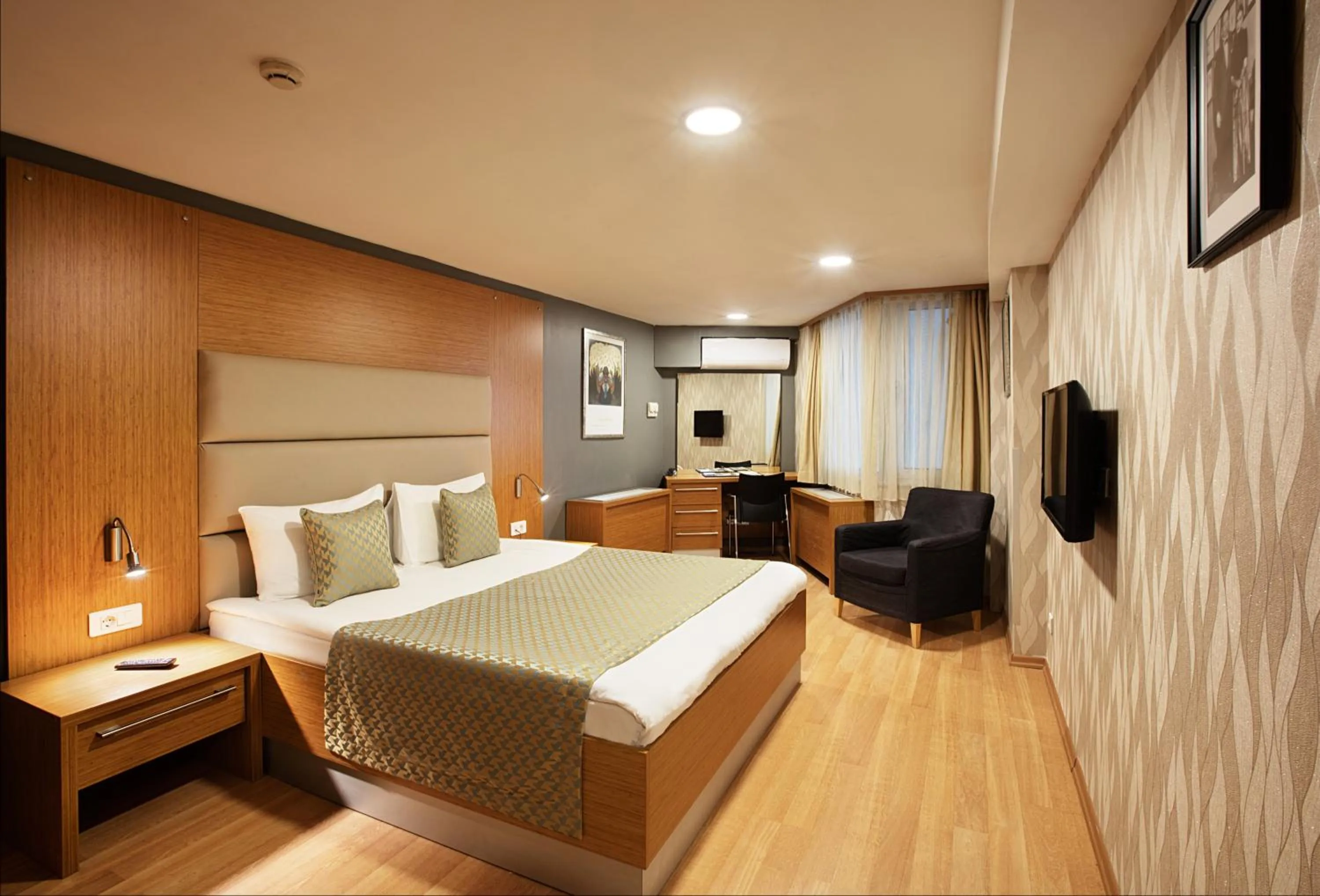 Bed in Gallery Residence & Hotel Nişantaşı