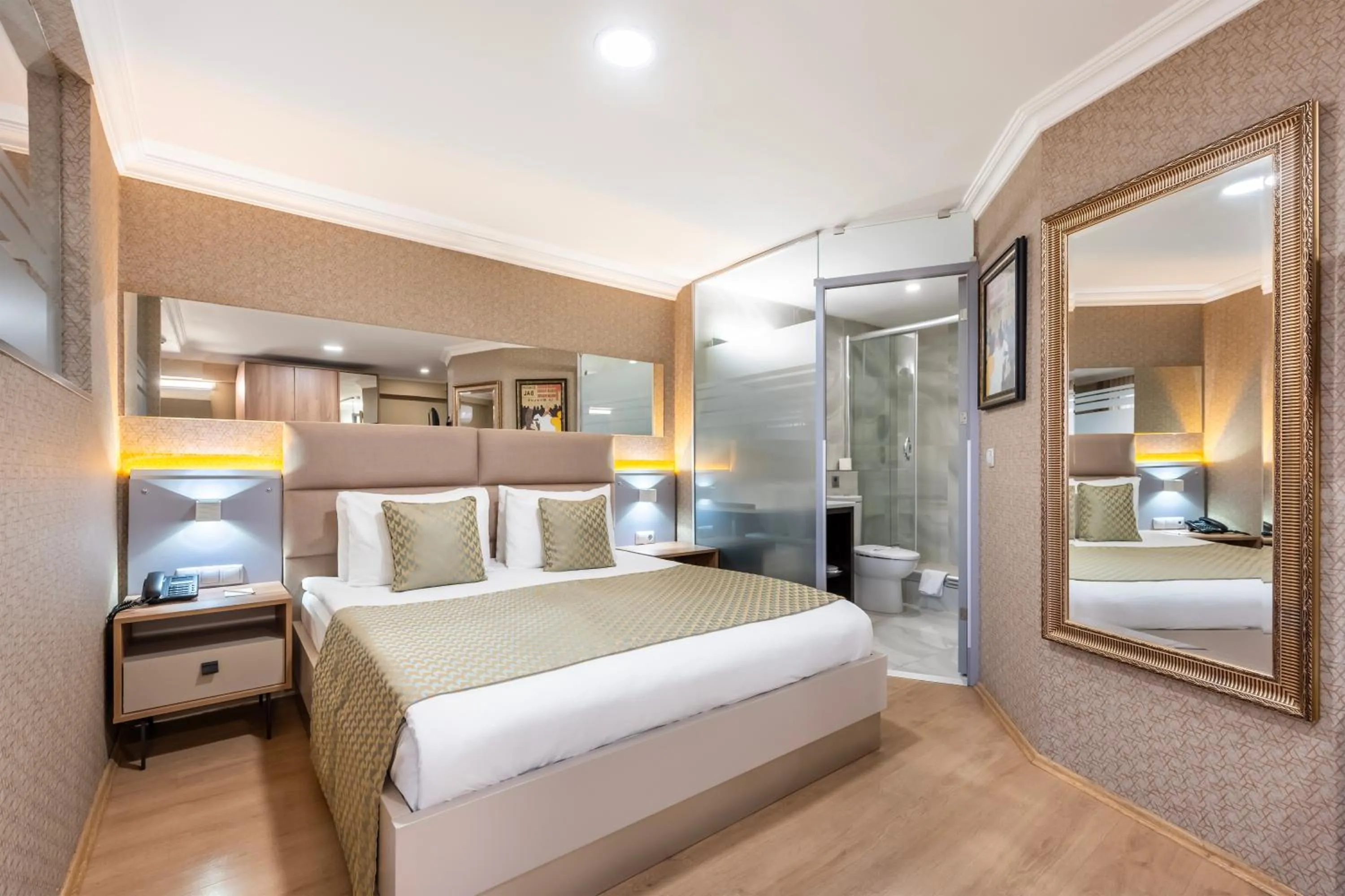 Bed in Gallery Residence & Hotel Nişantaşı