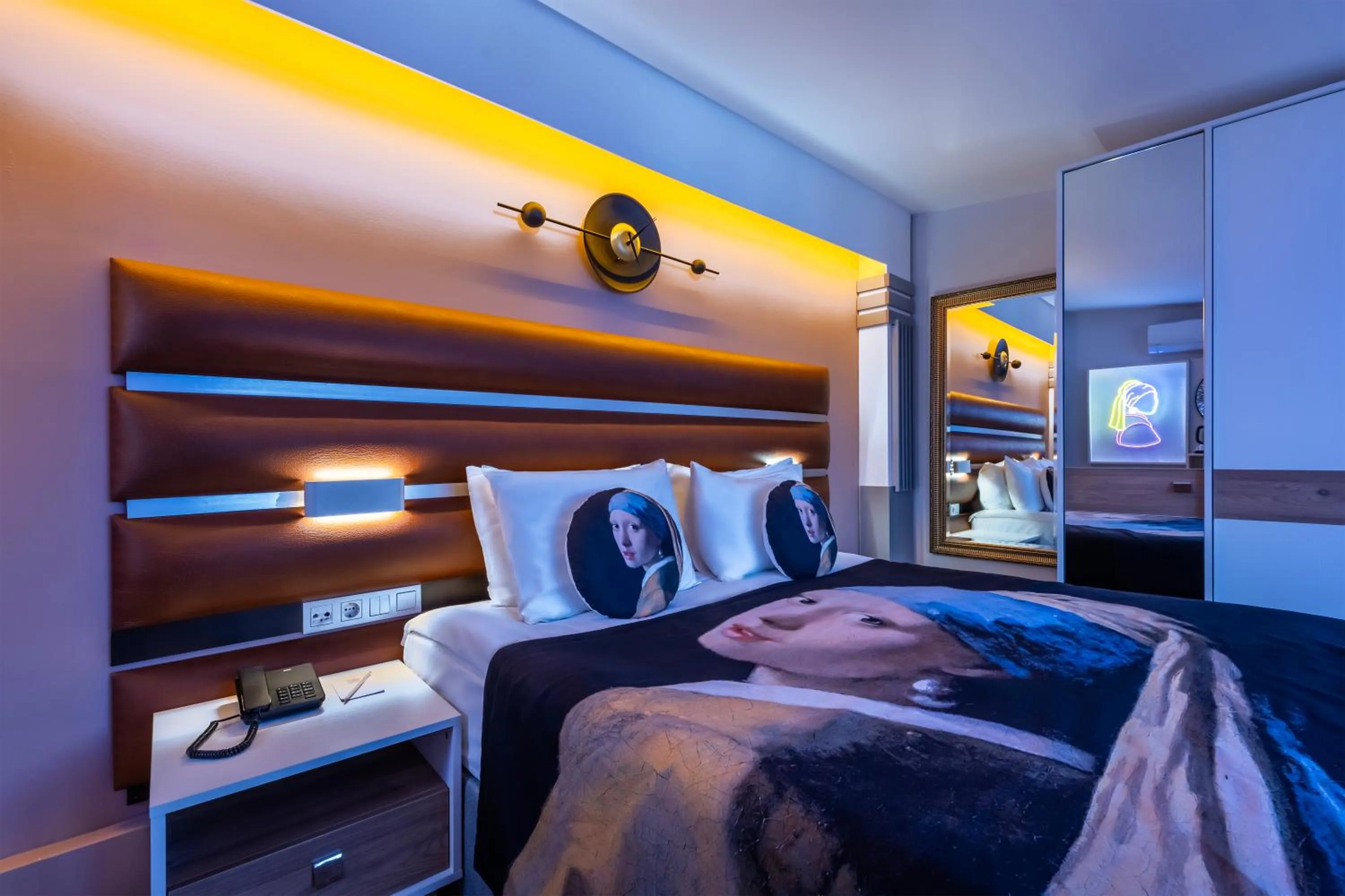 Bed in Gallery Residence & Hotel Nişantaşı