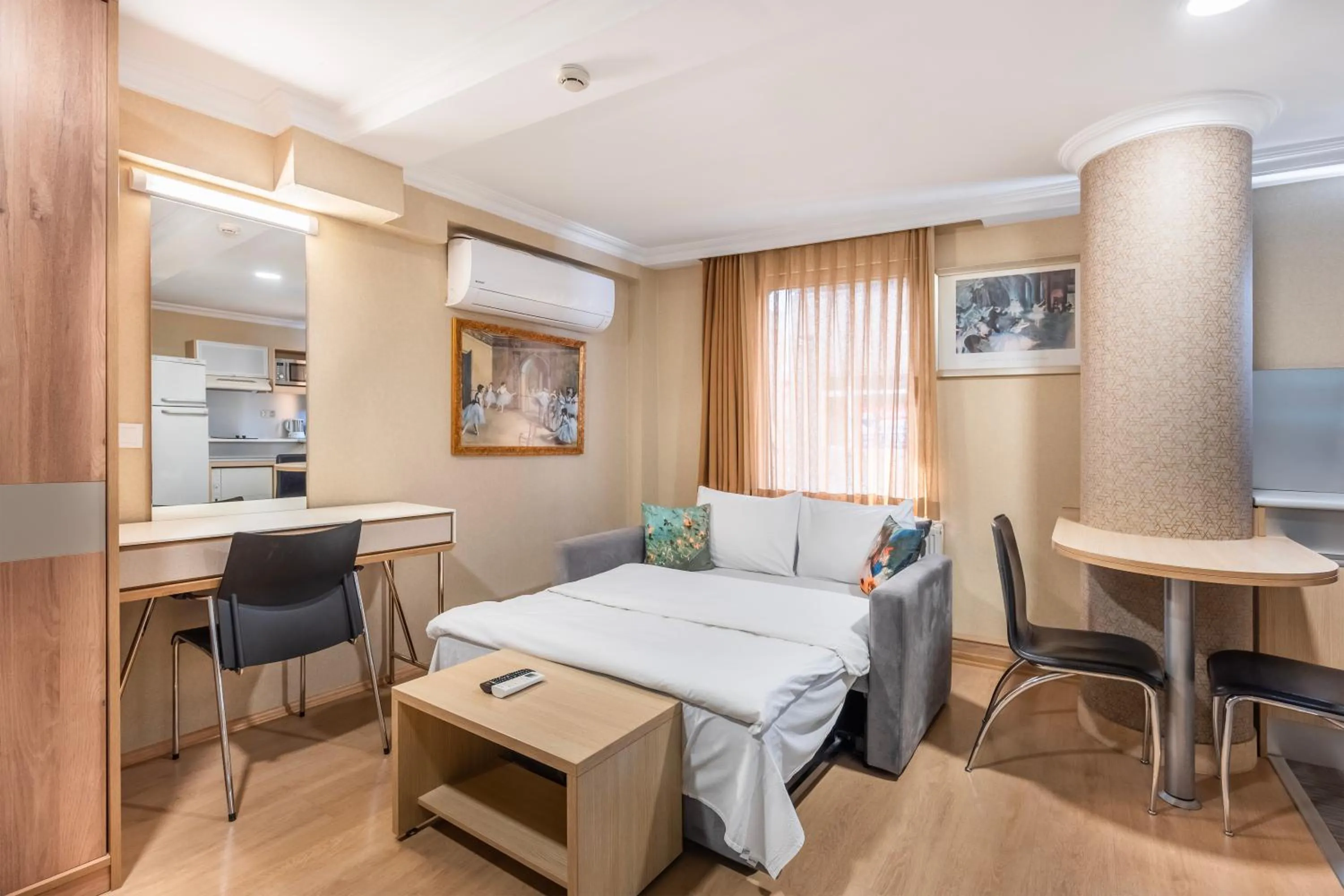 Bed in Gallery Residence & Hotel Nişantaşı