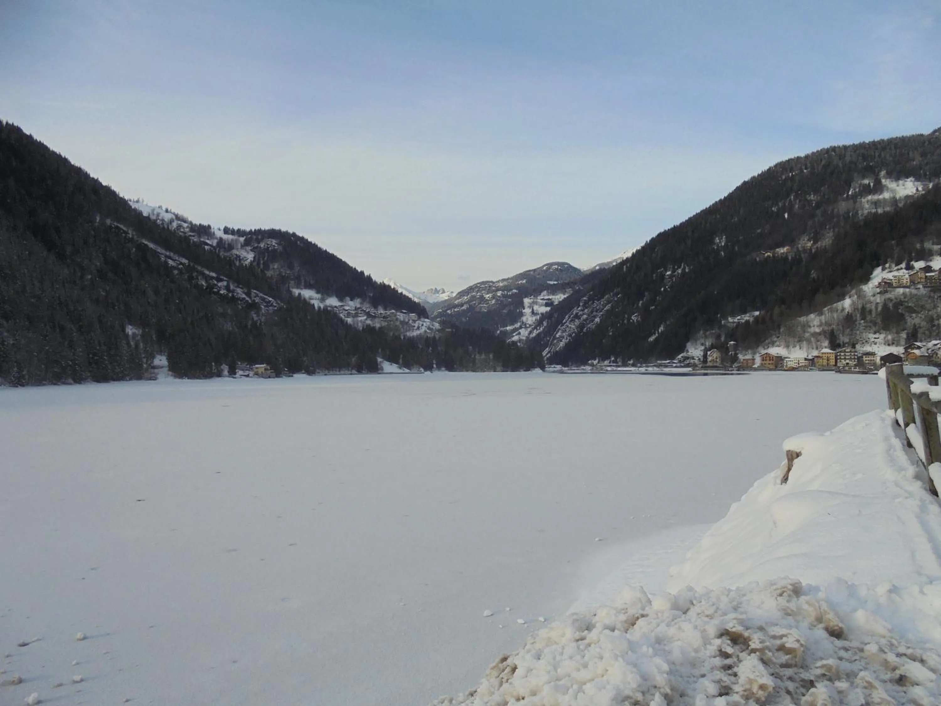 Natural landscape in Hotel Alle Alpi