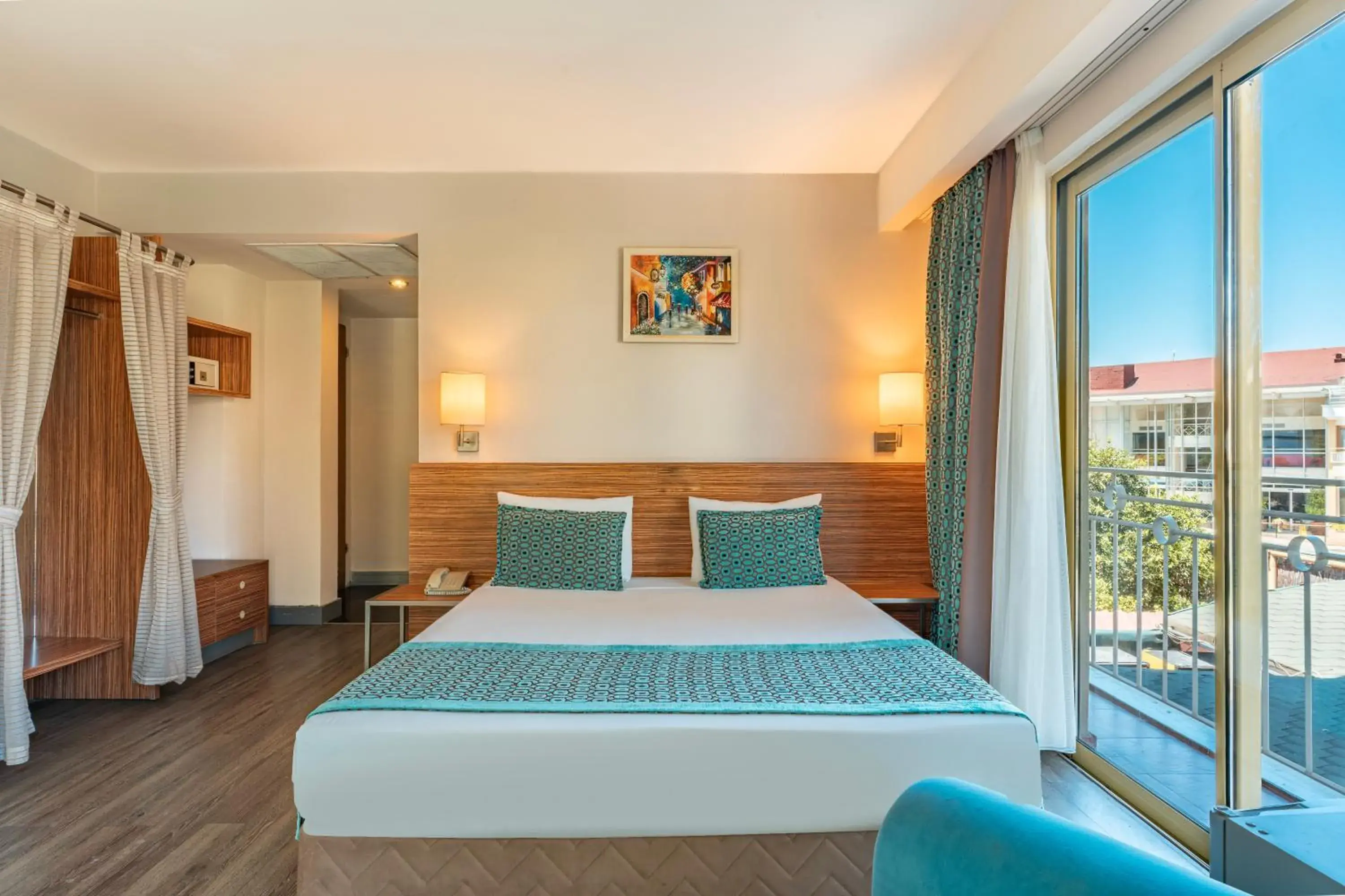 Bed in Tu Casa Gelidonya Hotel Bed in Tu Casa Gelidonya Hotel