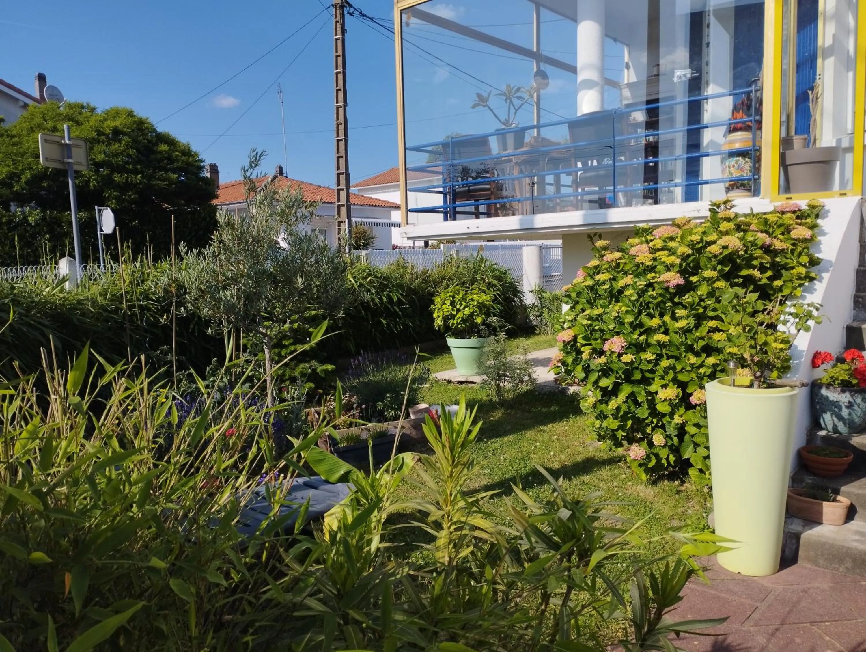 Garden in Villa Saint-Germain