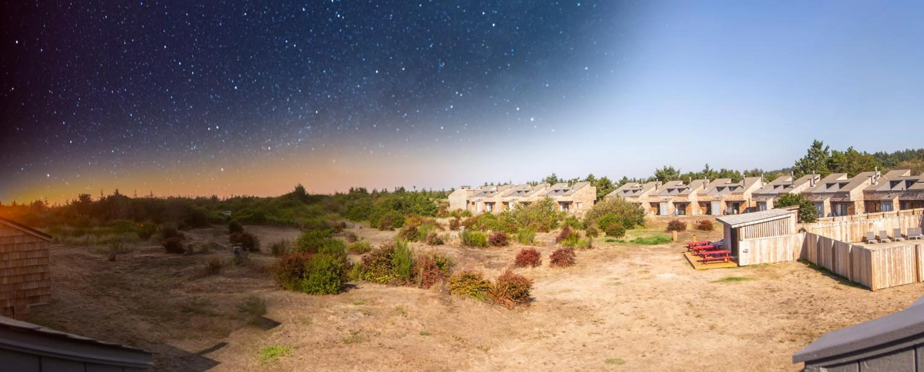 Natural landscape in Surfcrest Resort