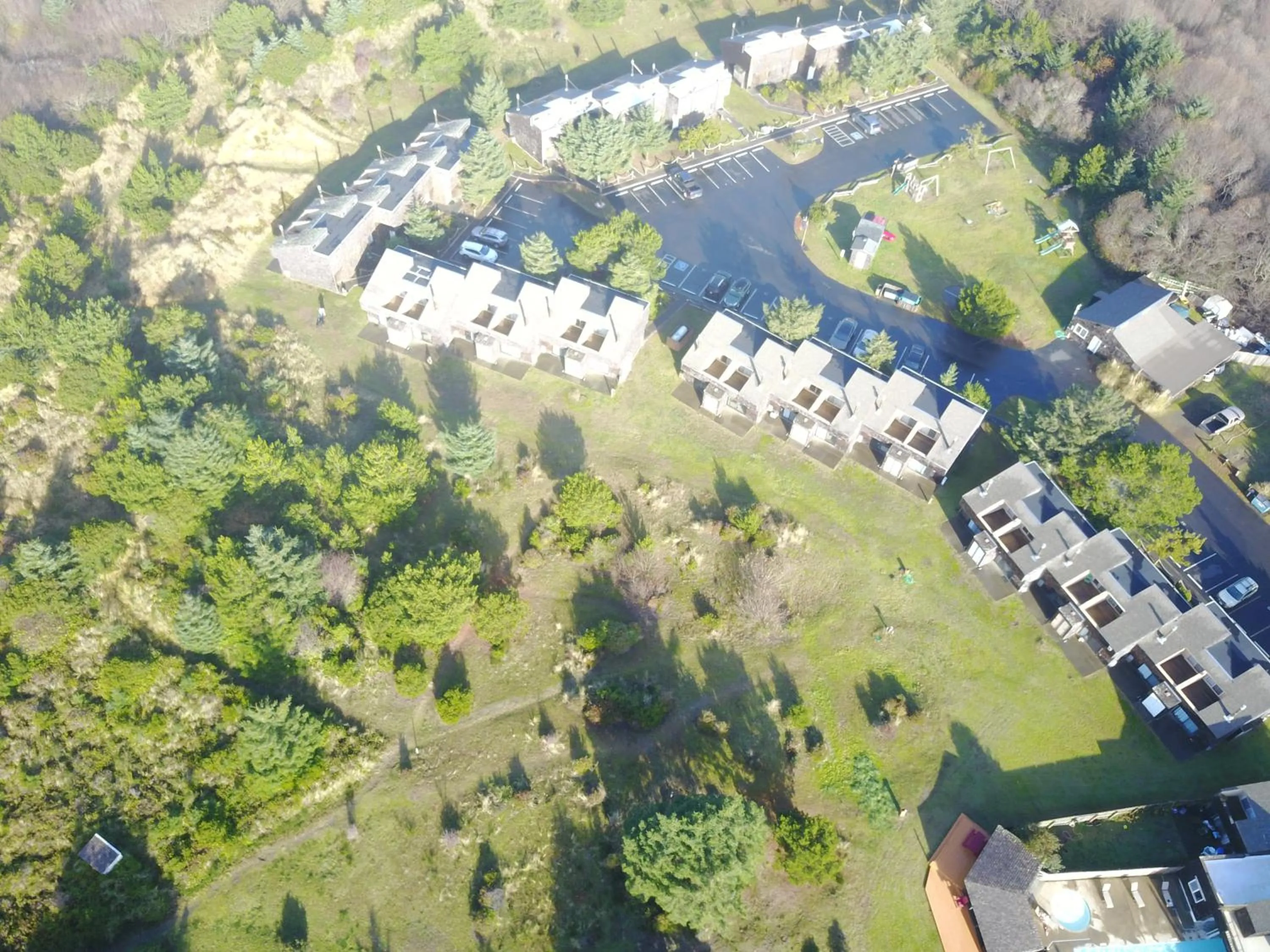 Bird's eye view in Surfcrest Resort