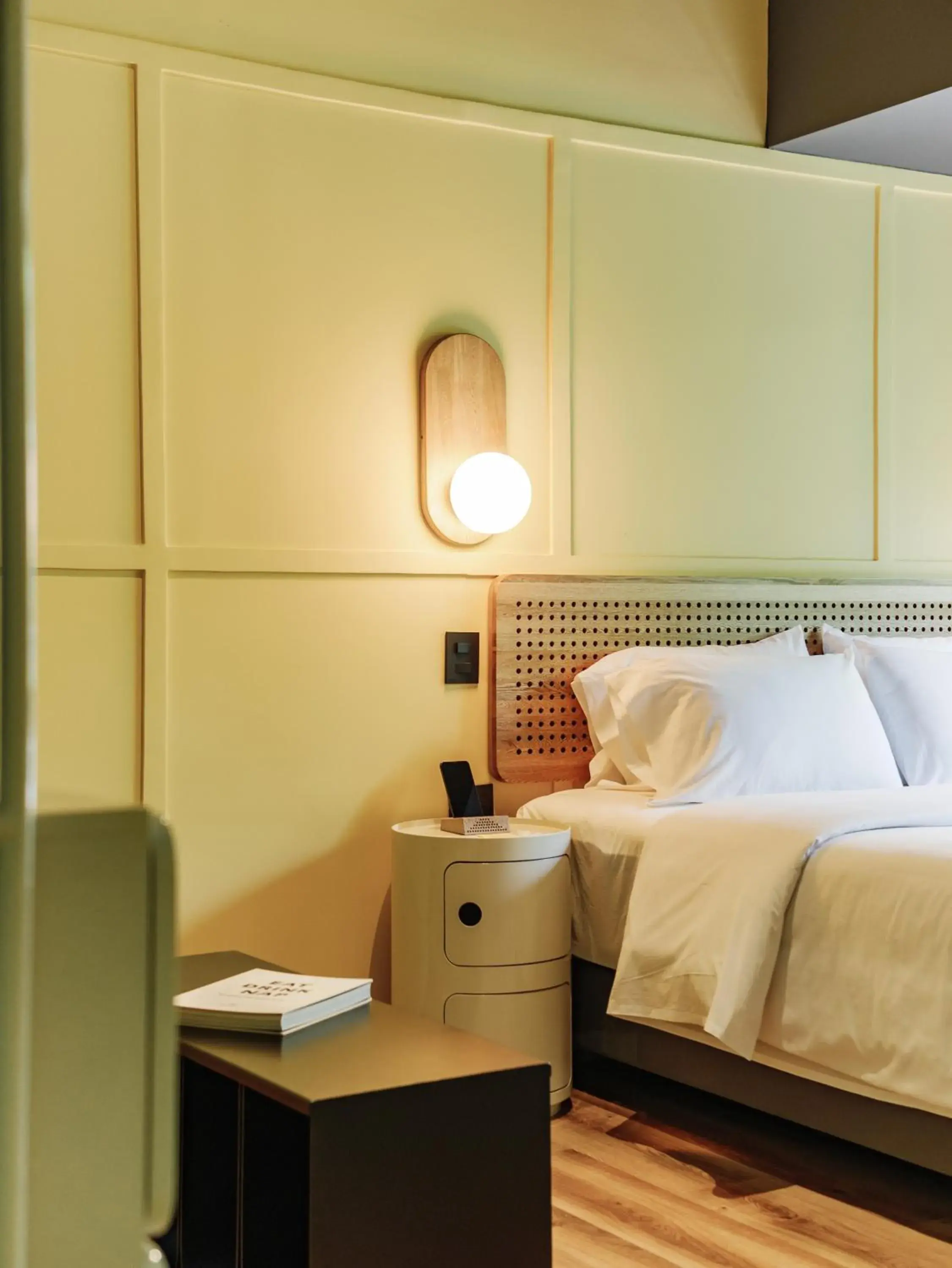 Bed in The Somos Flats Provenza Bed in The Somos Flats Provenza