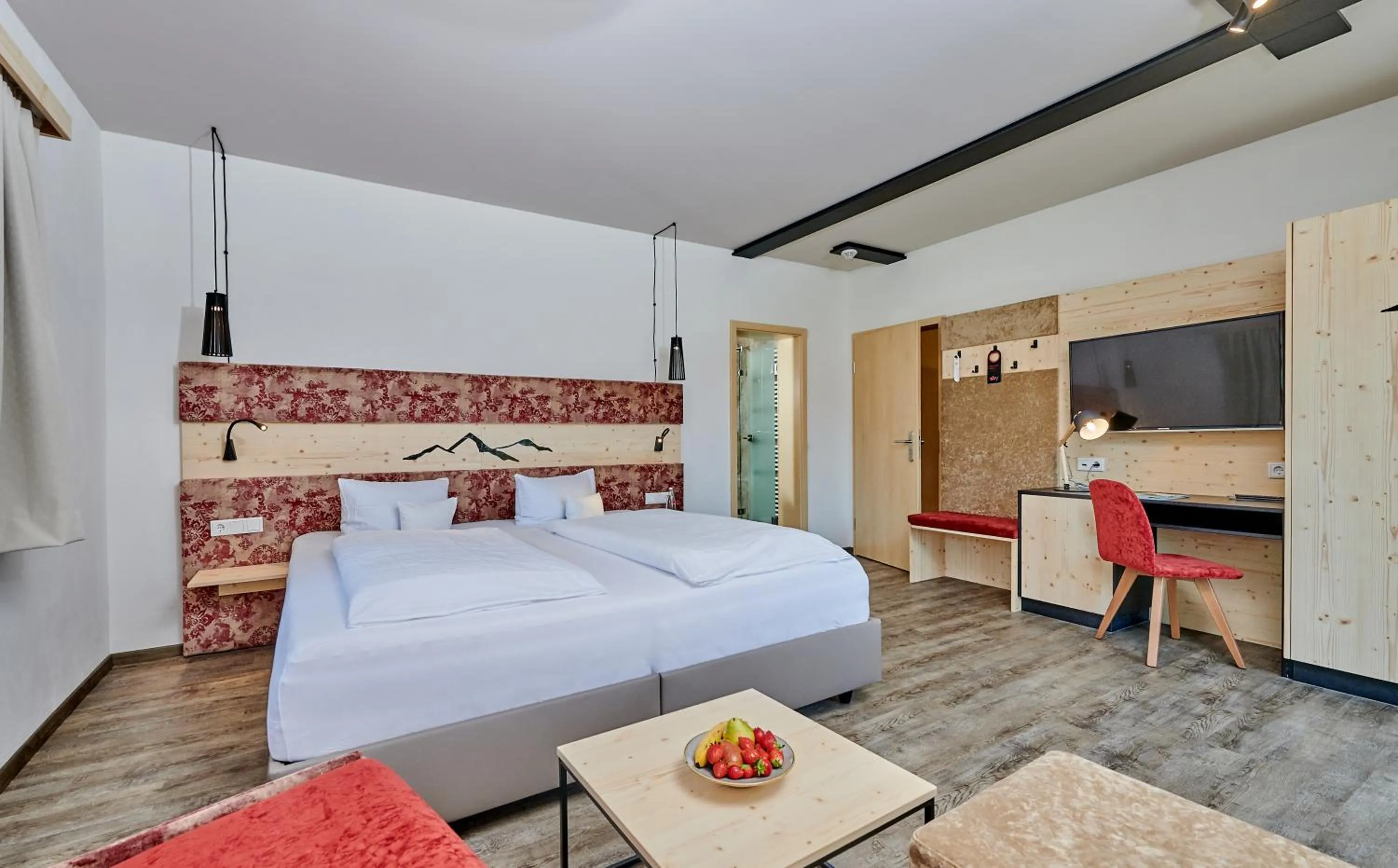 Bed in Landhotel Moorhof