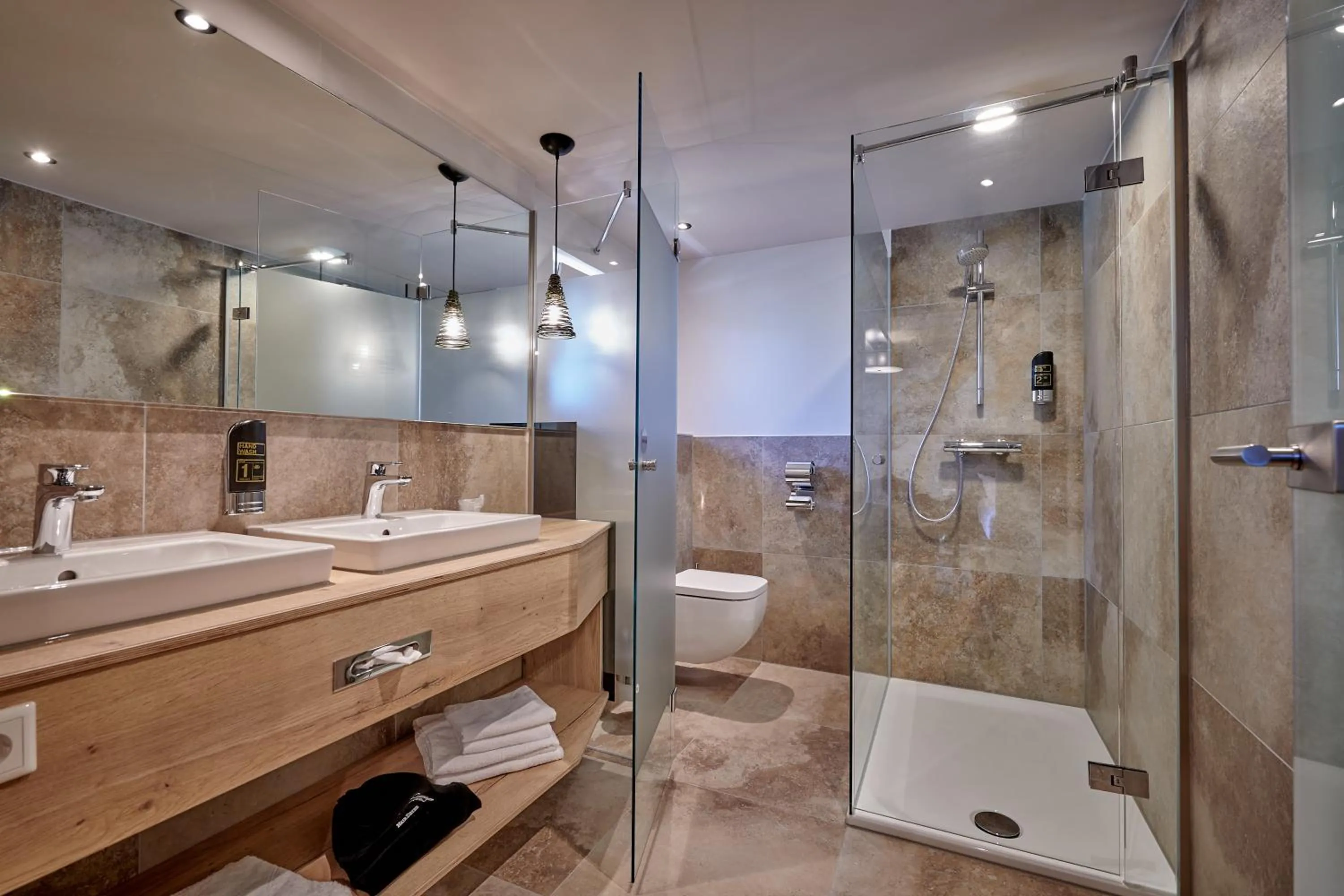 Shower in Landhotel Moorhof