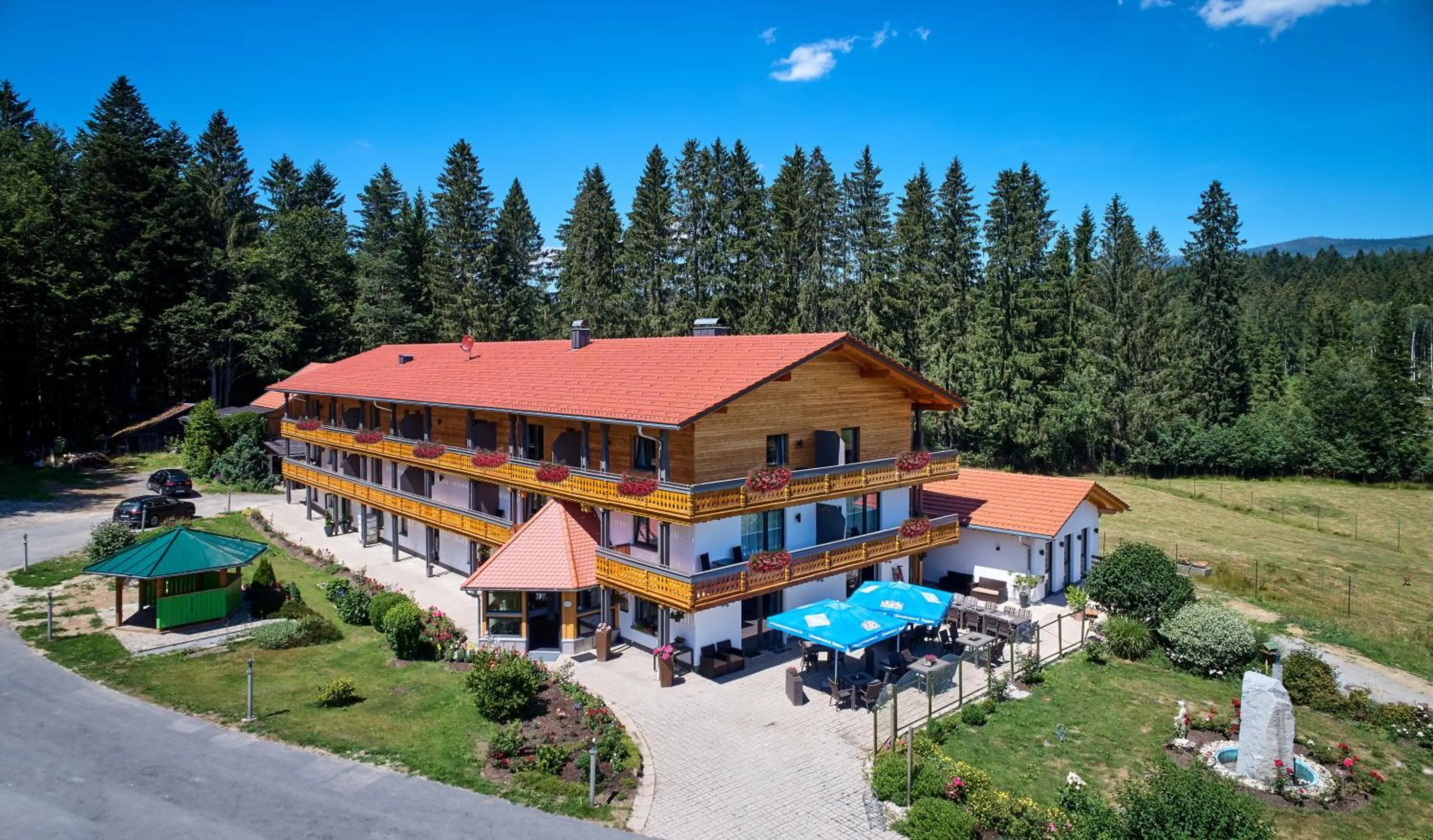 Property building in Landhotel Moorhof