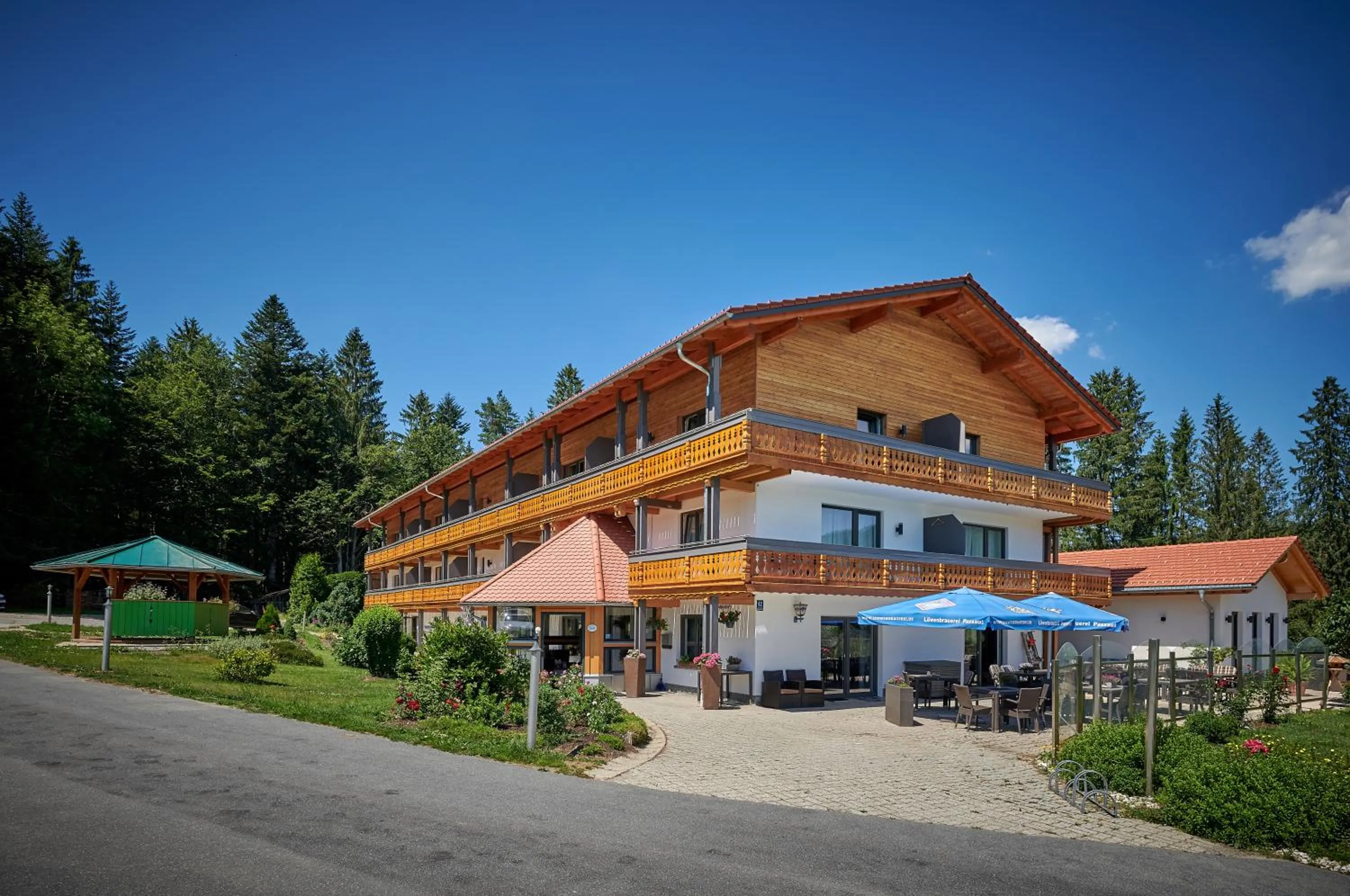 Property building in Landhotel Moorhof