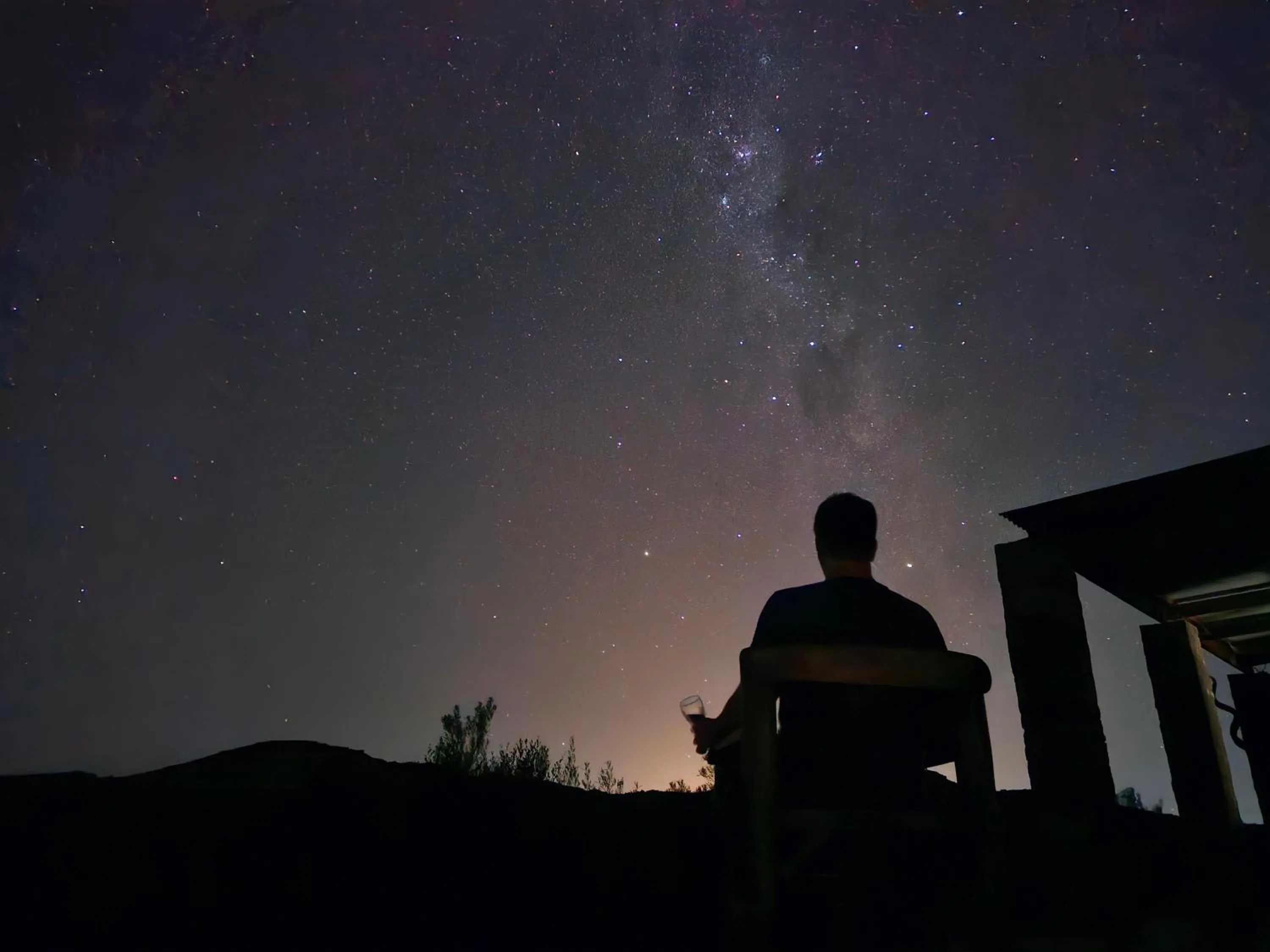 Night in Zwartberg View Mountain Lodge