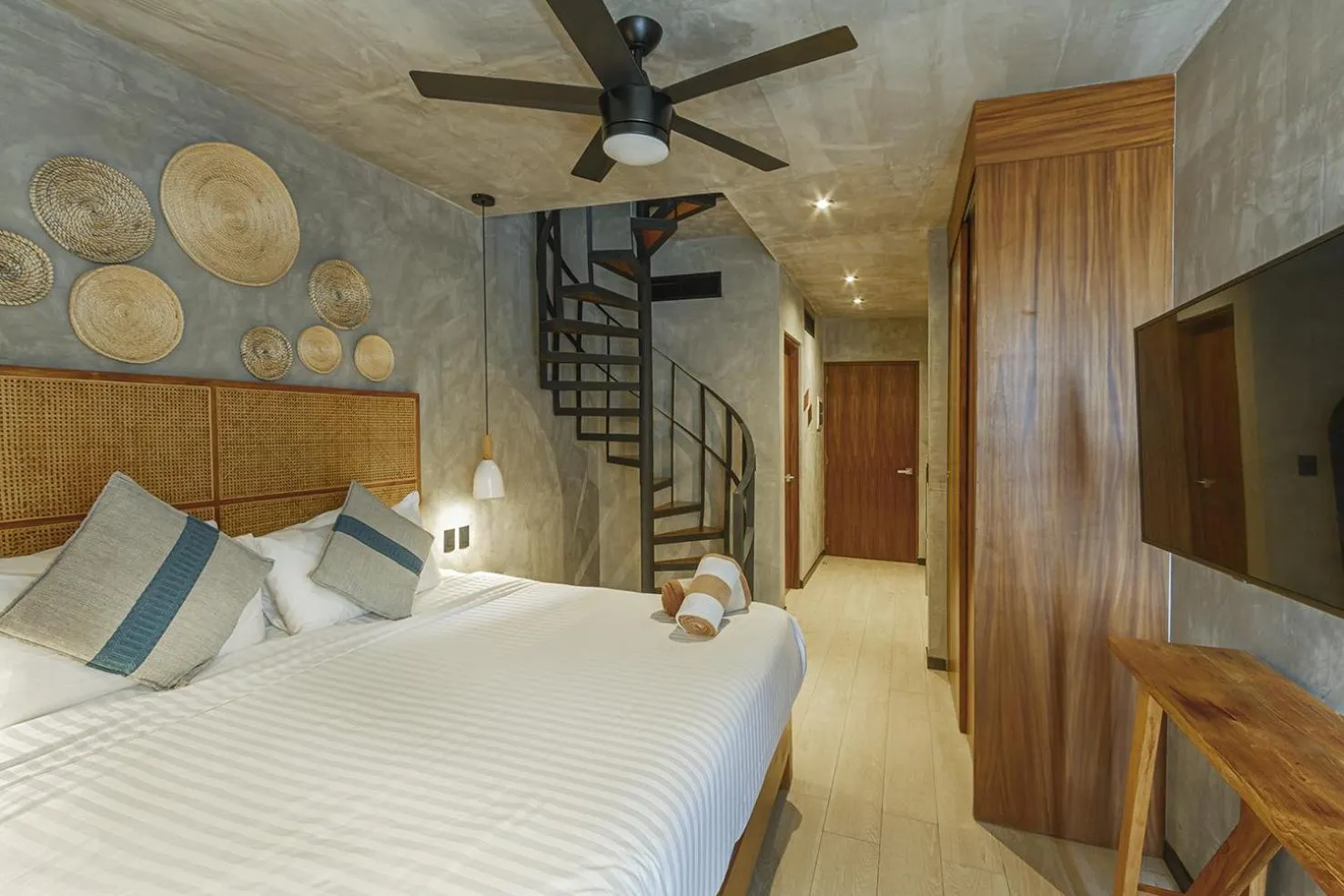 Bedroom in Impresionante Condominio Tuk Tulum