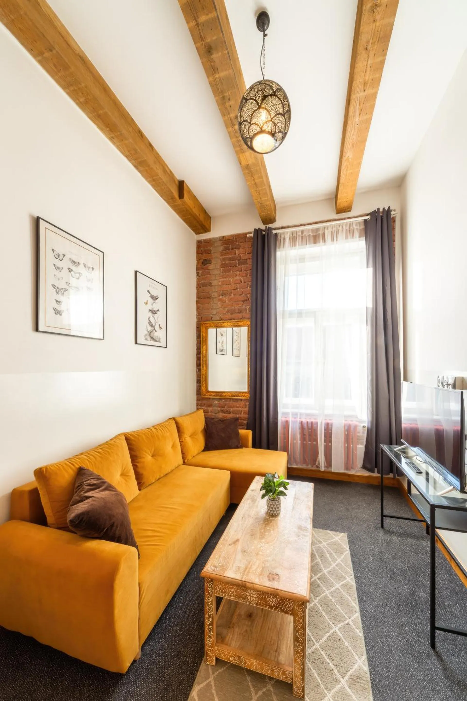 Seating area in S42 Hotel Prague