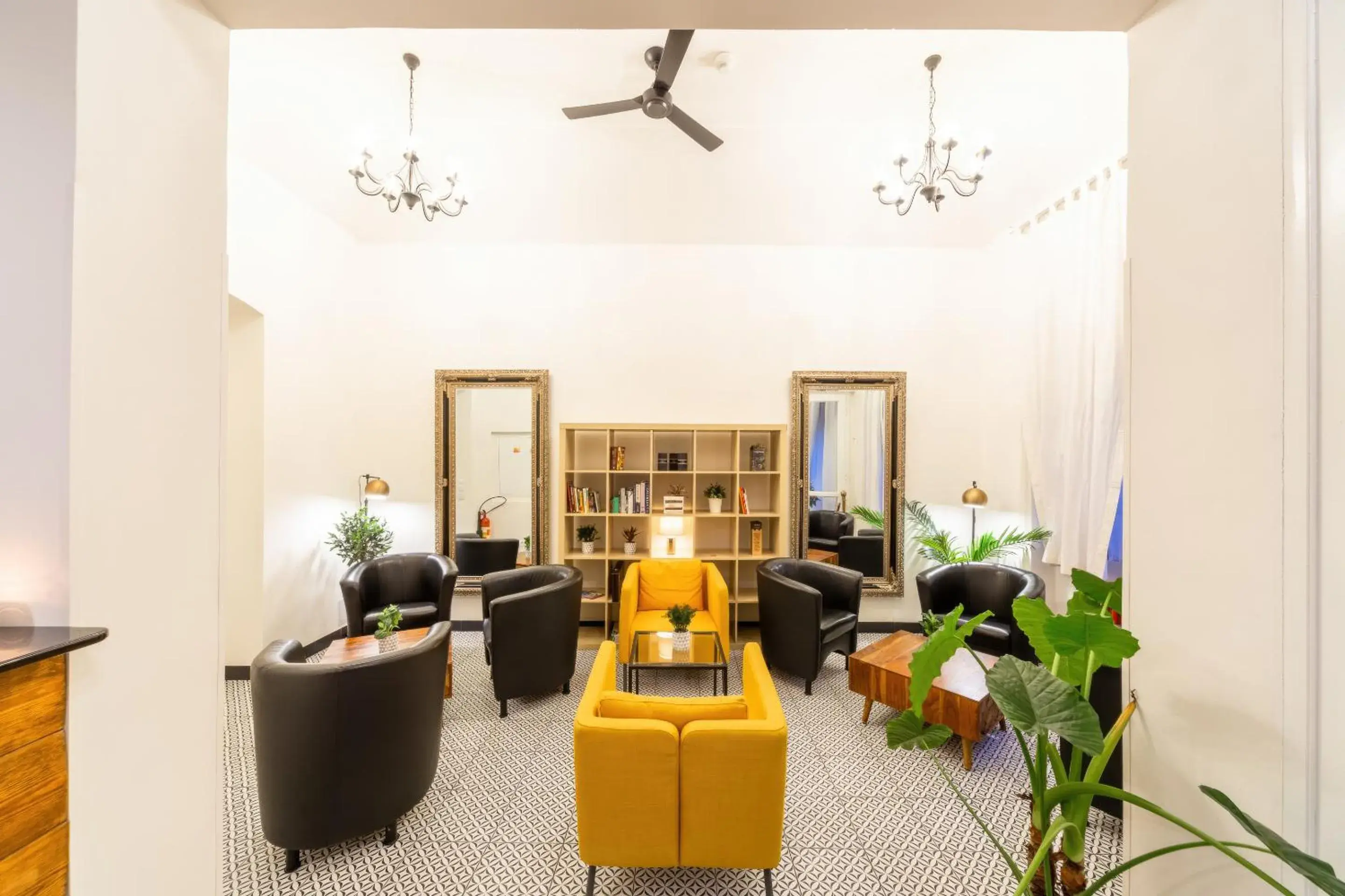 Lobby or reception in S42 Hotel Prague Lobby or reception in S42 Hotel Prague