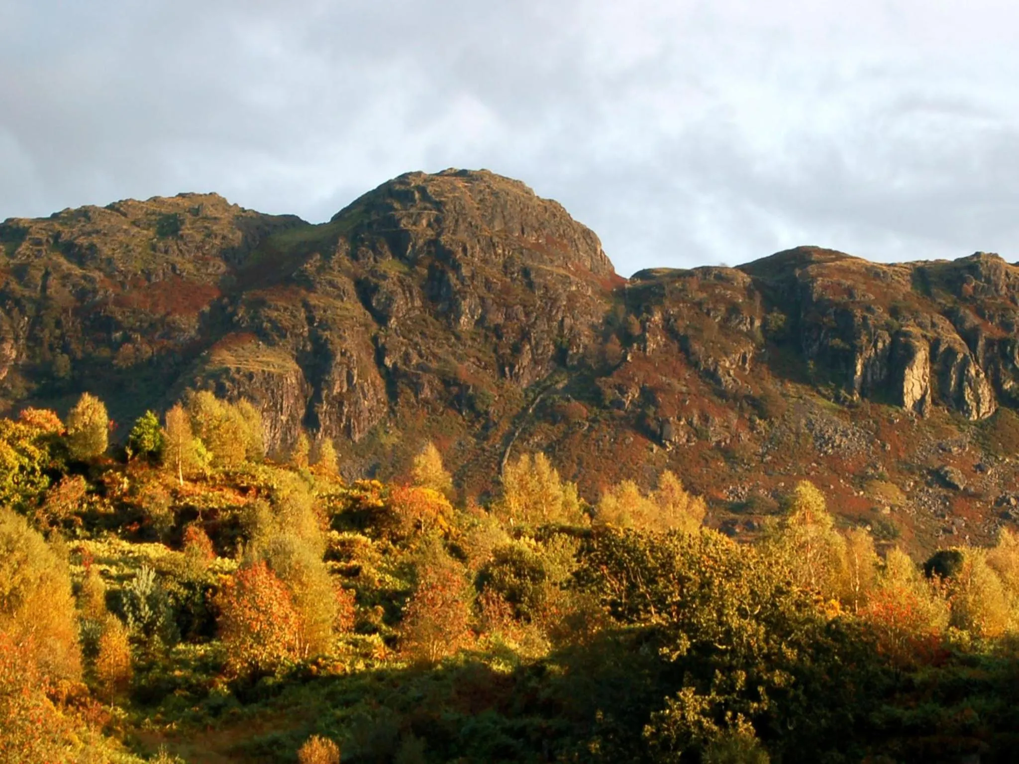 Mountain view in Brook House Inn