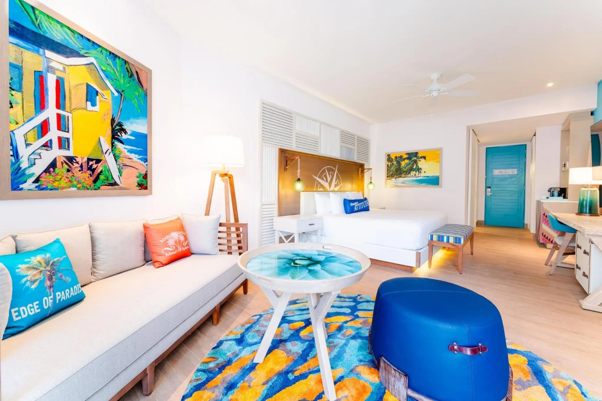 Photo of the whole room, Bed in Margaritaville Island Reserve Riviera Maya - An Adults Only Karisma All-Inclusive Experience