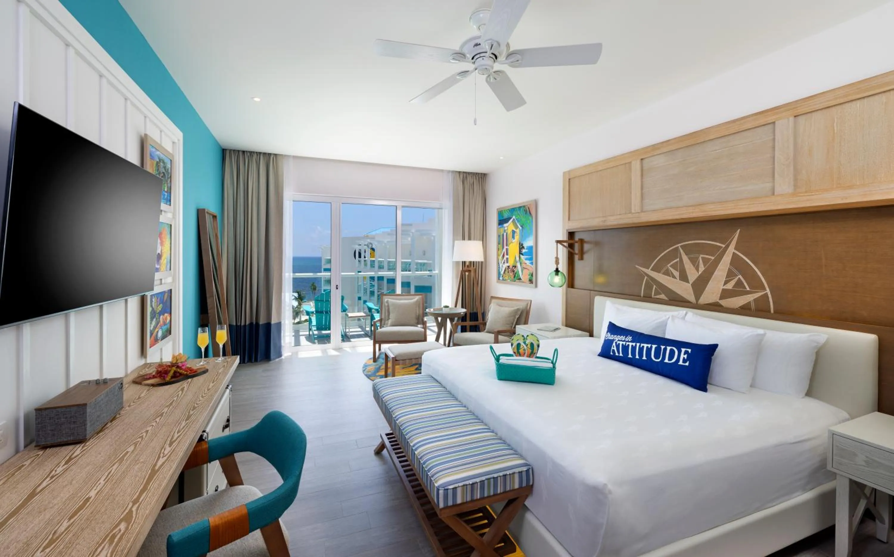 Bed in Margaritaville Island Reserve Riviera Maya - An Adults Only Karisma All-Inclusive Experience