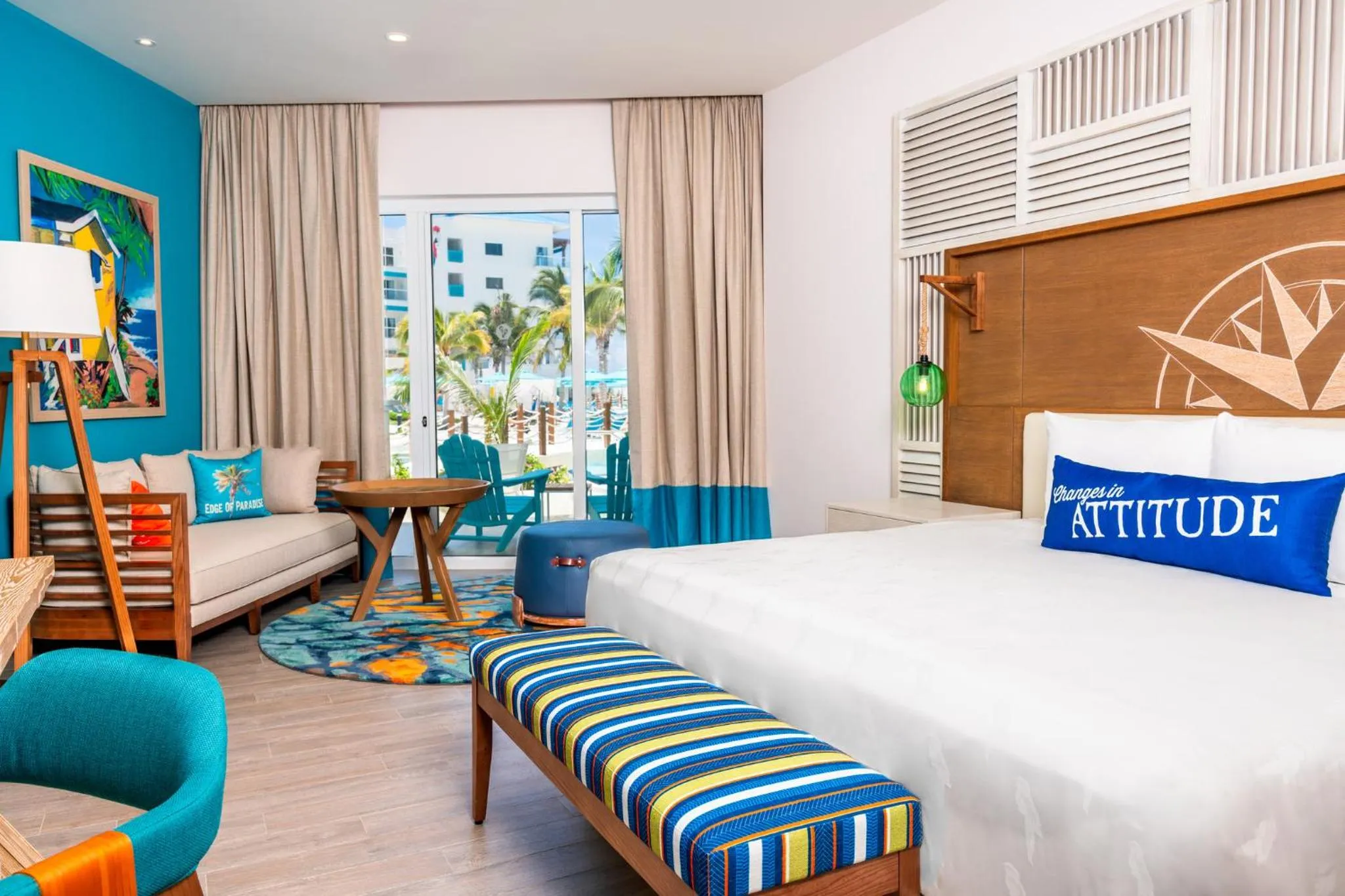 Photo of the whole room, Bed in Margaritaville Island Reserve Riviera Maya - An Adults Only Karisma All-Inclusive Experience