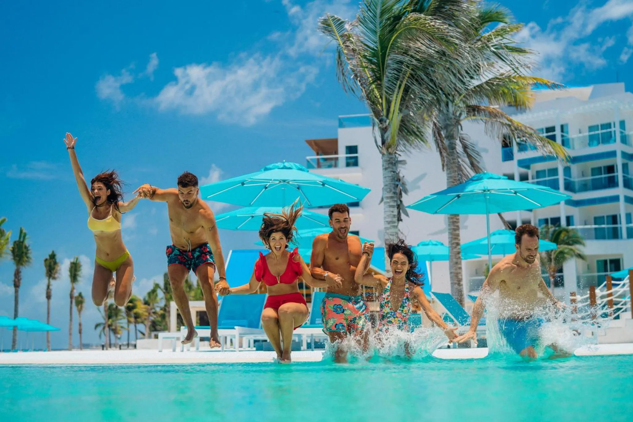 Swimming pool in Margaritaville Island Reserve Riviera Maya - An Adults Only Karisma All-Inclusive Experience