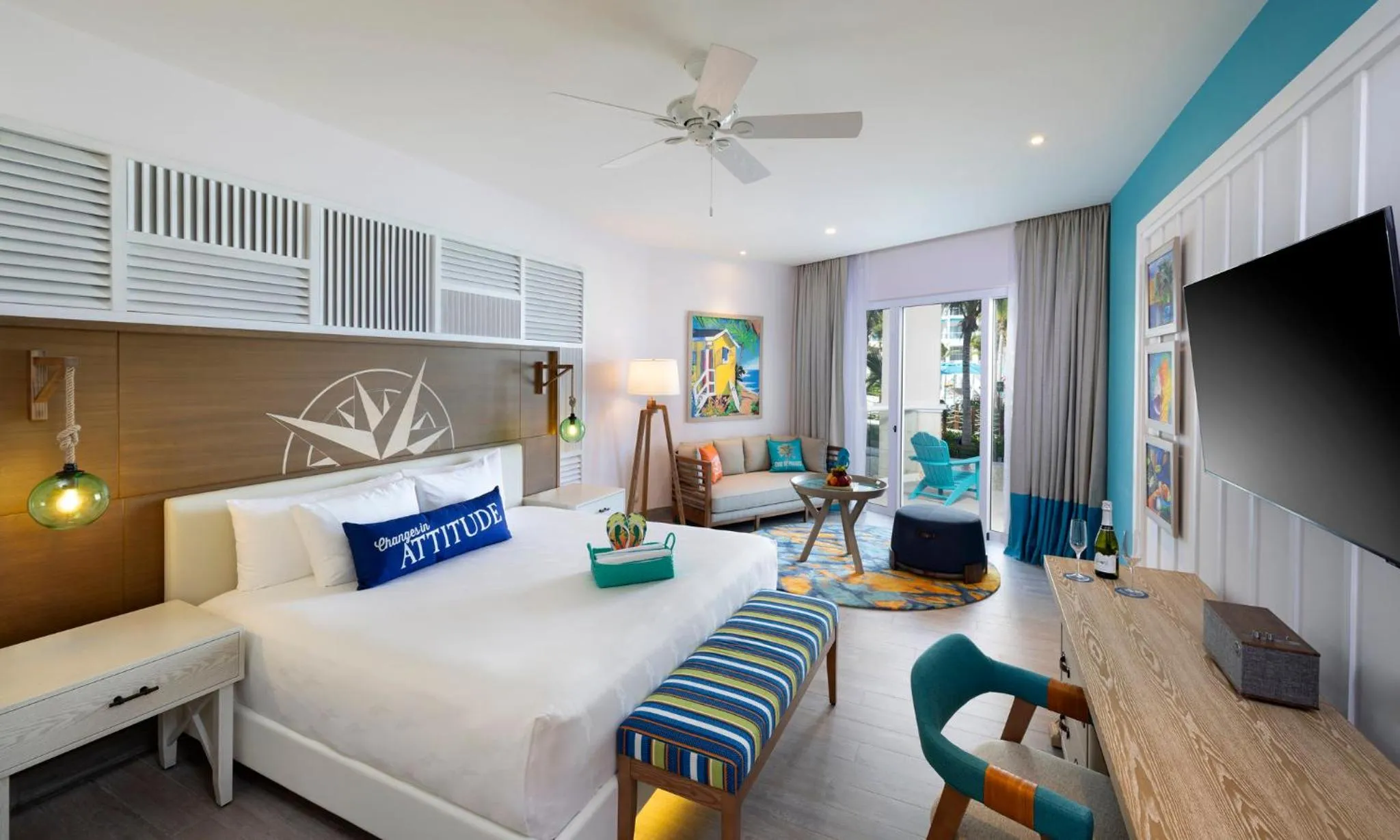 Photo of the whole room, Bed in Margaritaville Island Reserve Riviera Maya - An Adults Only Karisma All-Inclusive Experience