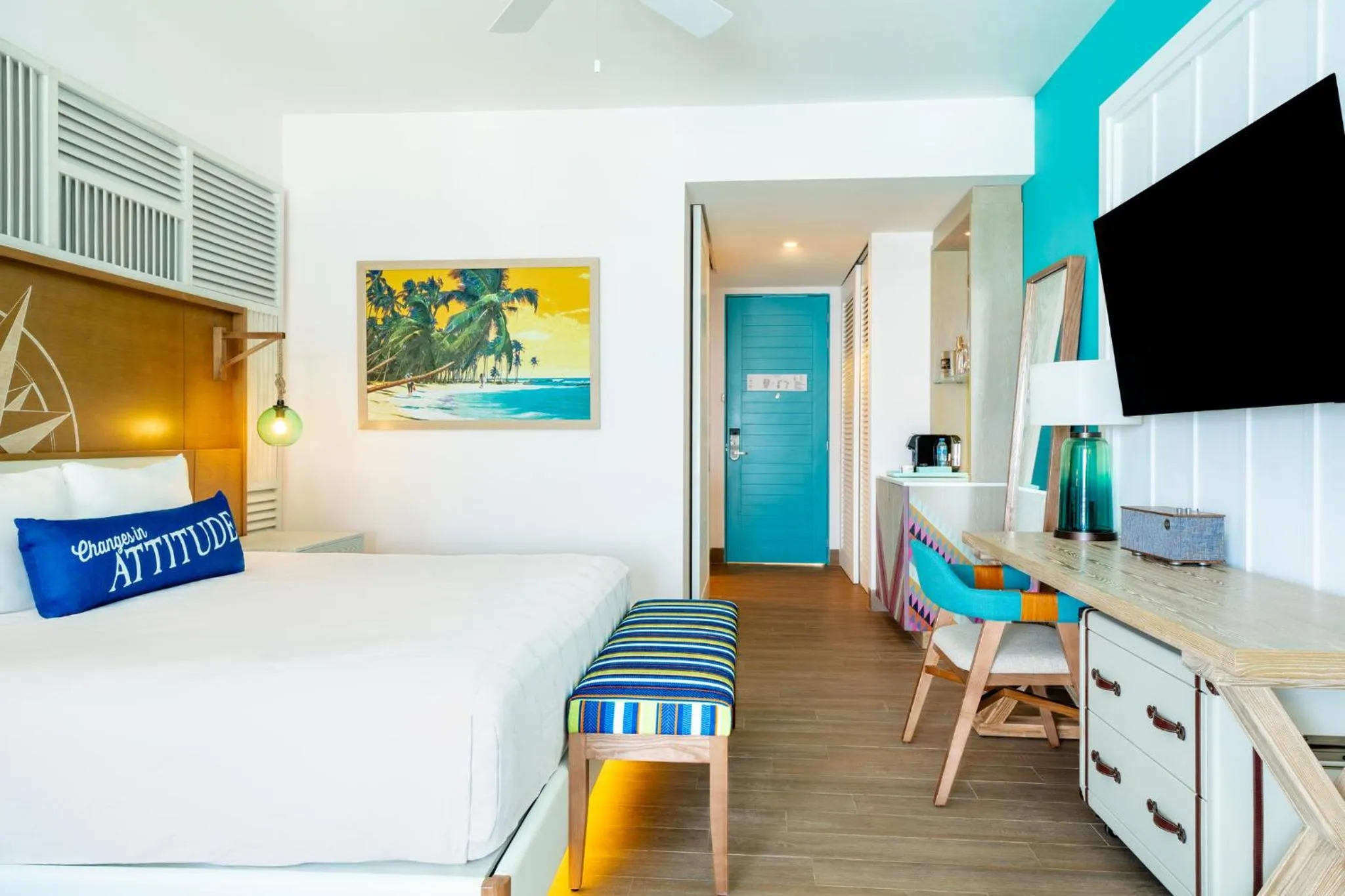 Photo of the whole room, Bed in Margaritaville Island Reserve Riviera Maya - An Adults Only Karisma All-Inclusive Experience
