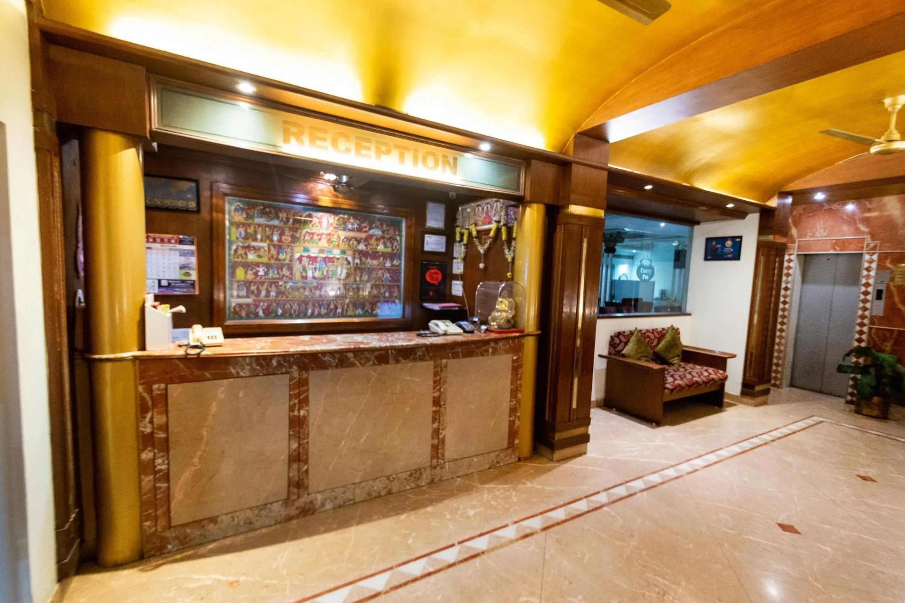 Lobby or reception in Hotel Annapoorna Residency