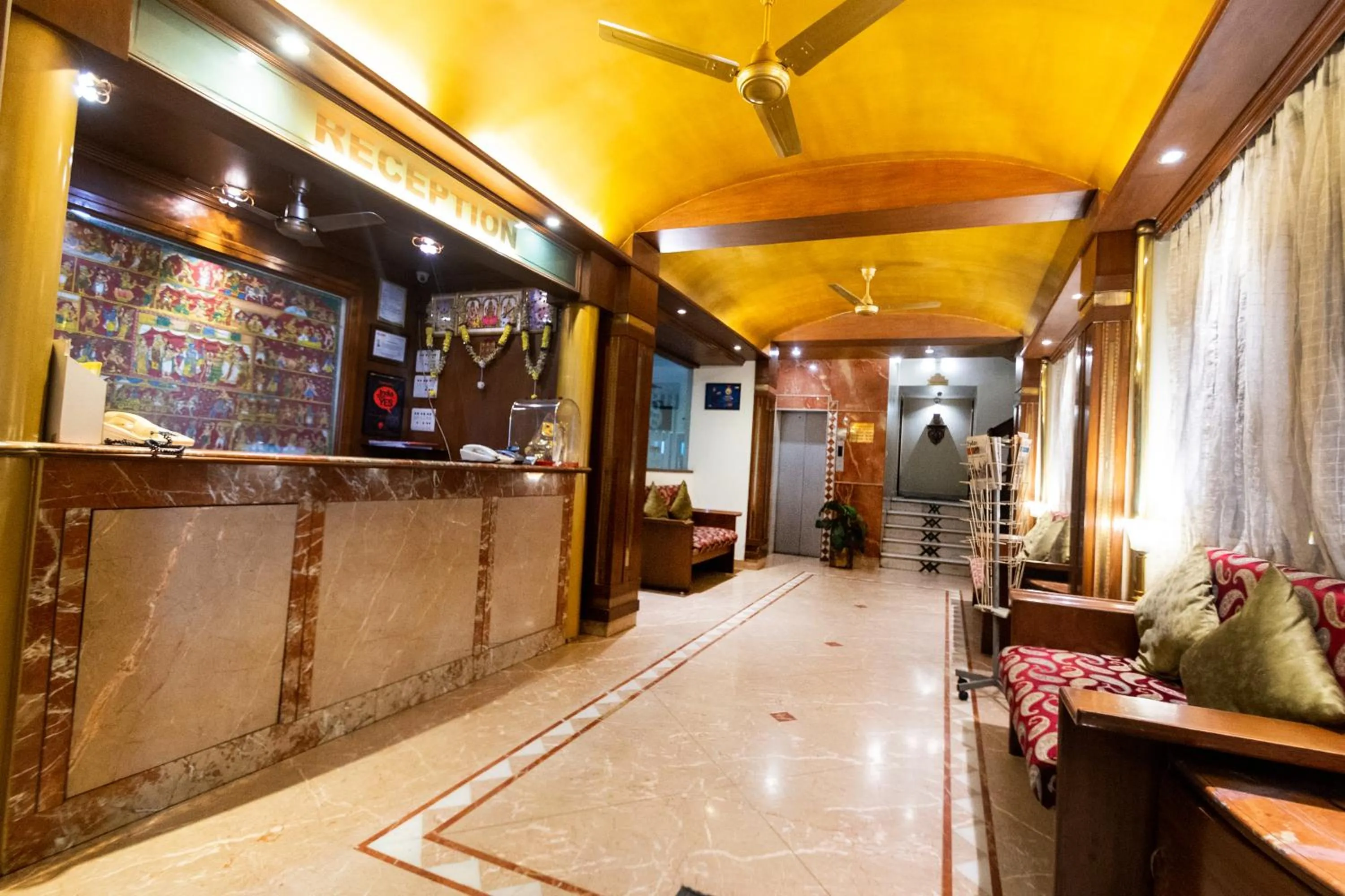 Lobby or reception in Hotel Annapoorna Residency