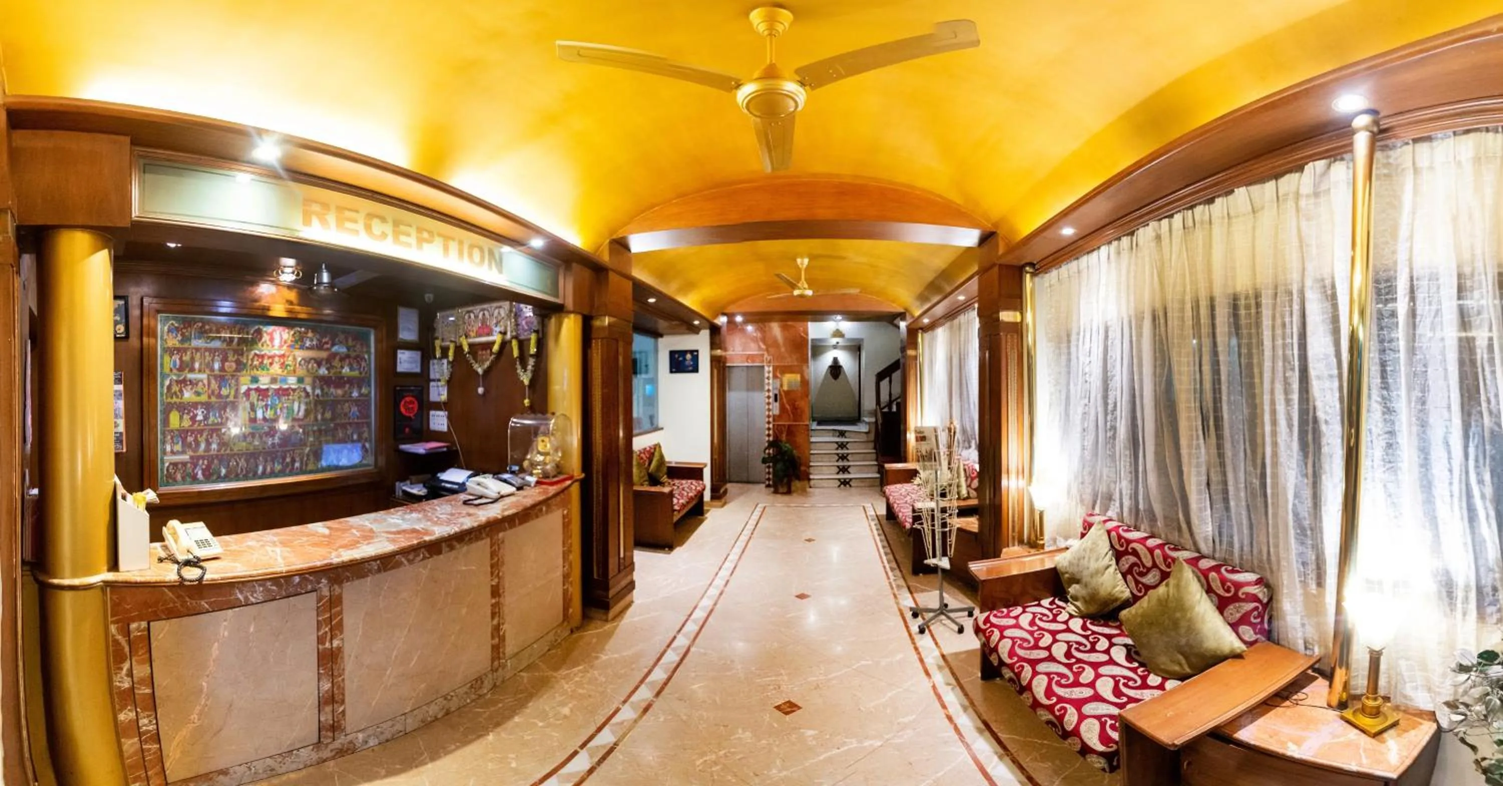 Lobby or reception in Hotel Annapoorna Residency