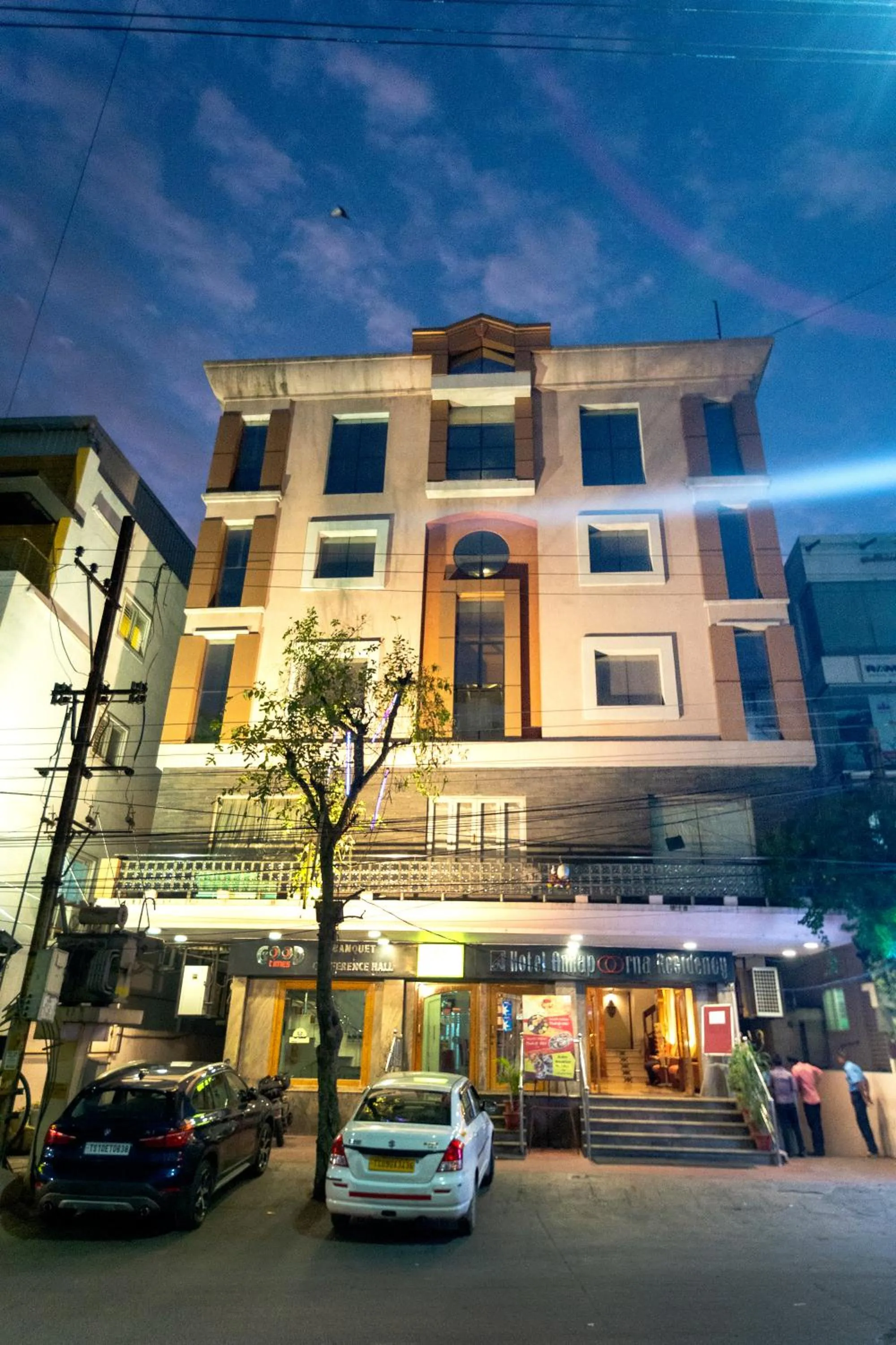 City view in Hotel Annapoorna Residency