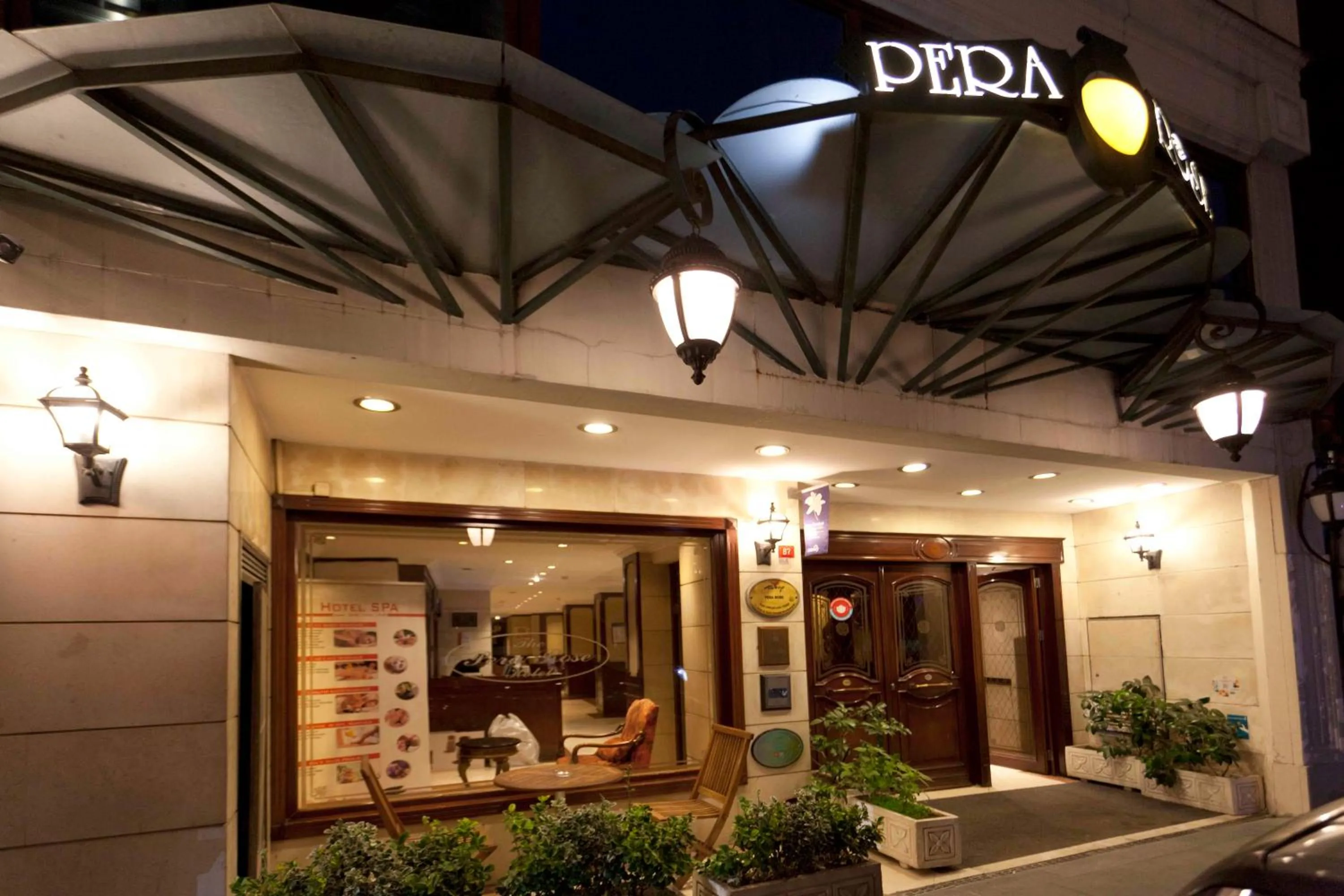 Facade/entrance in Pera Rose Hotel & Spa