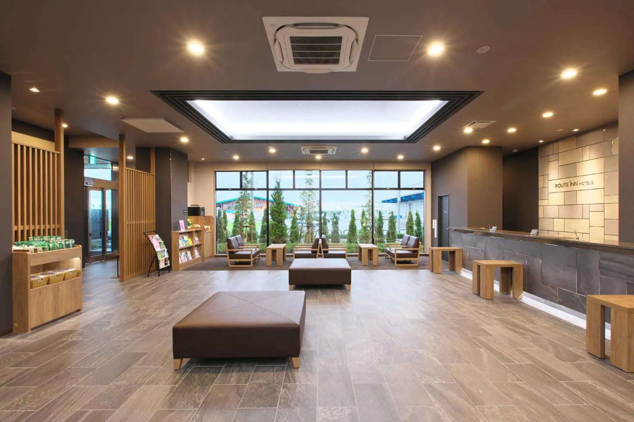 Lobby or reception in Hotel Route Inn Mitsuke -Nakanoshima Mitsuke Inter-