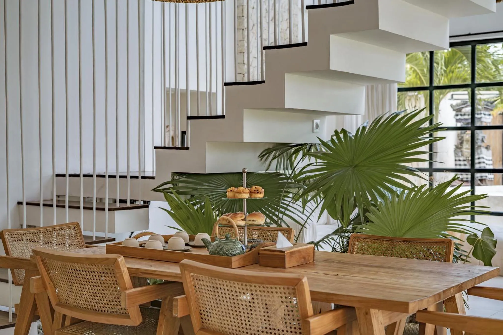 Dining area in Rumah Simba