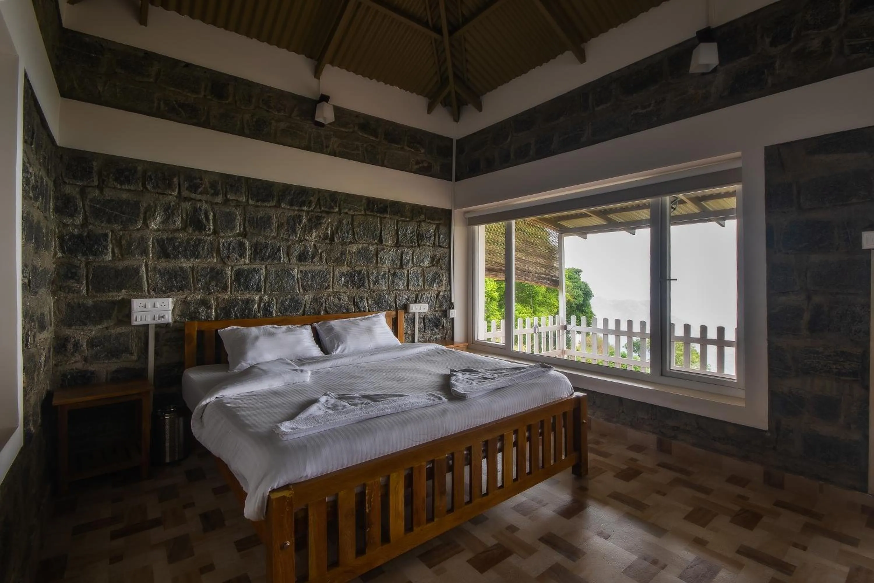 Bed in Tranqville Resorts