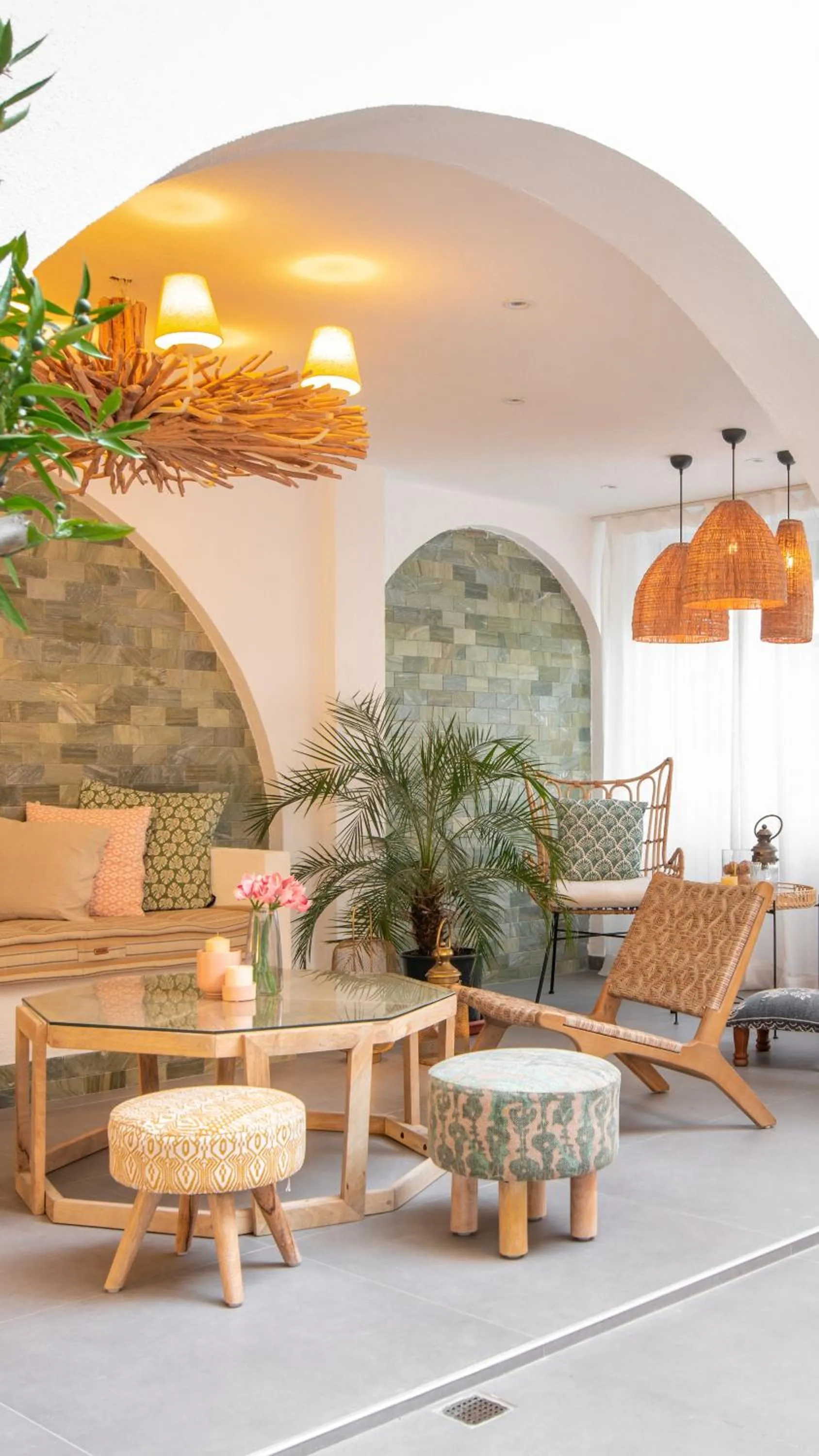 Seating area in MARE MARIN BOUTIQUE HOTEL