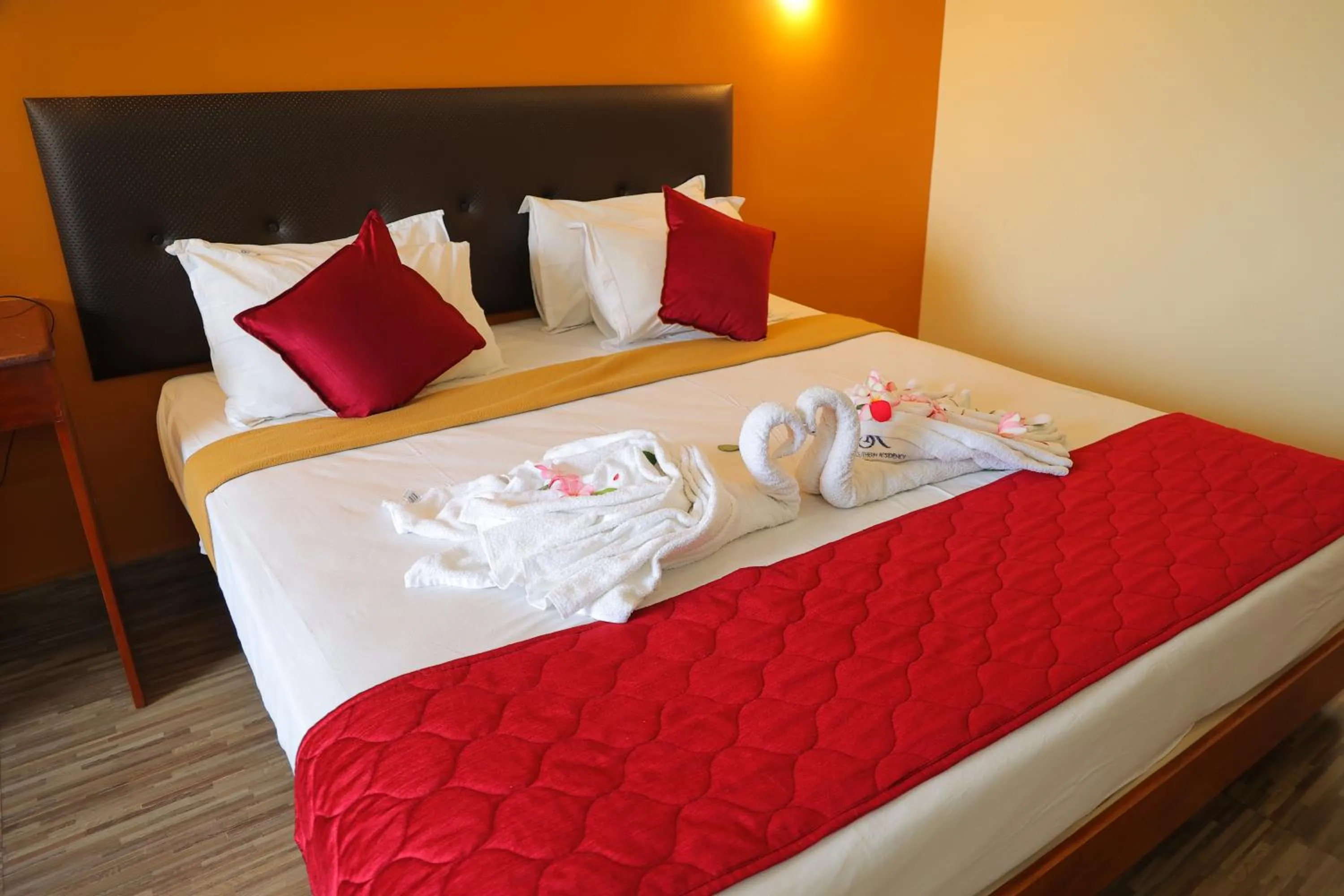 Bedroom, Bed in Pondy Southern Residency