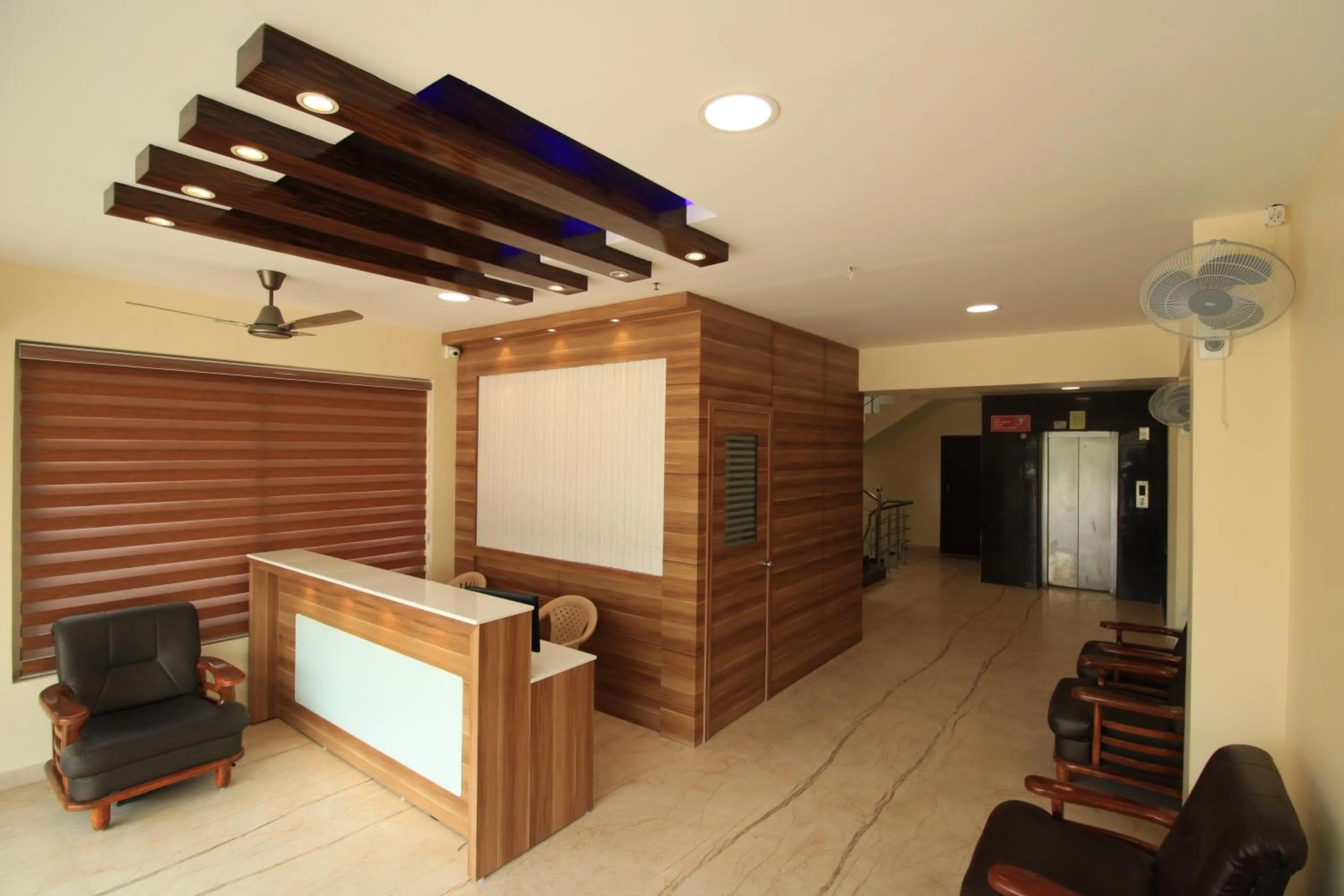 Lobby or reception in Pondy Southern Residency
