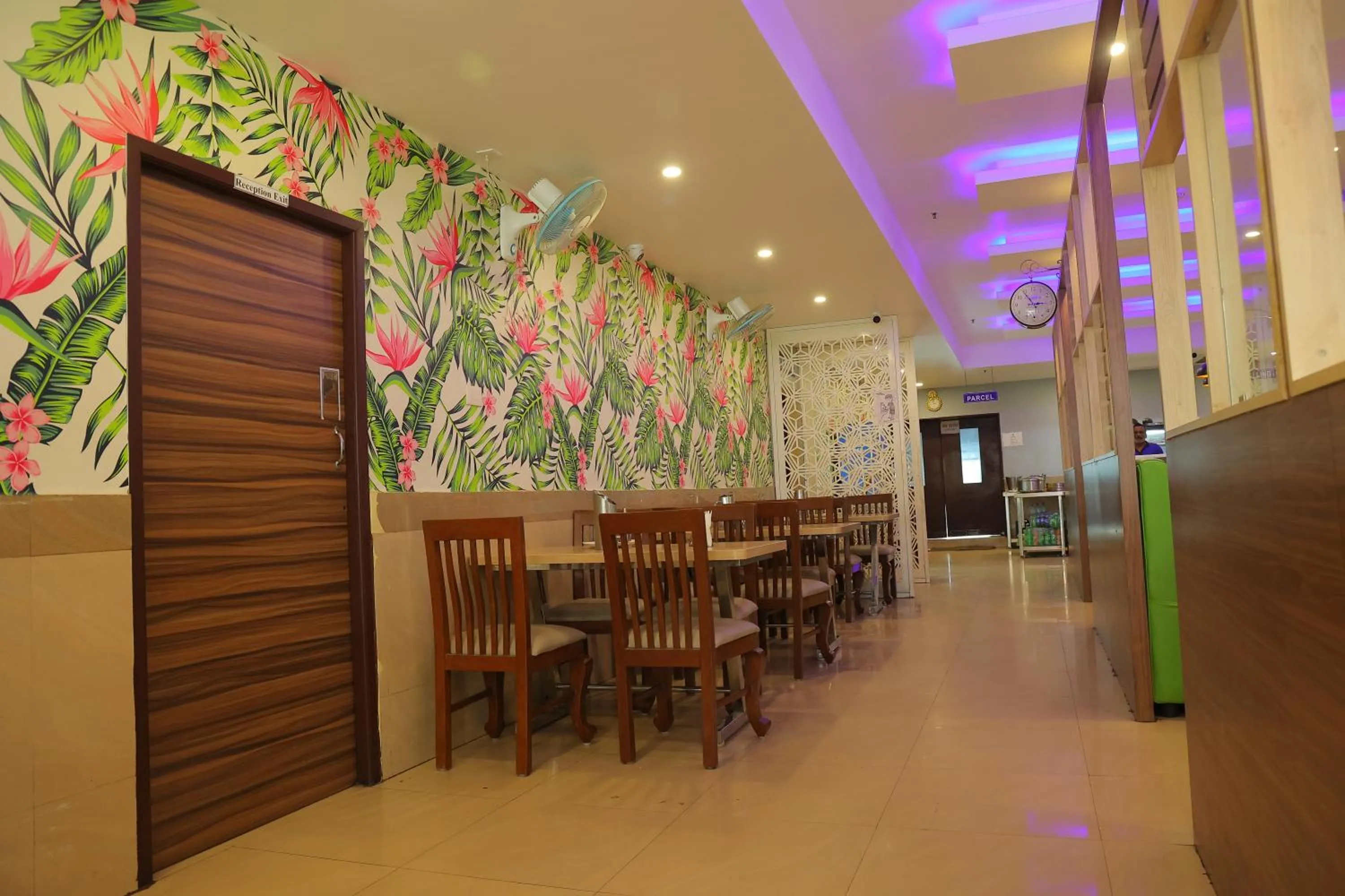 Seating area in Pondy Southern Residency