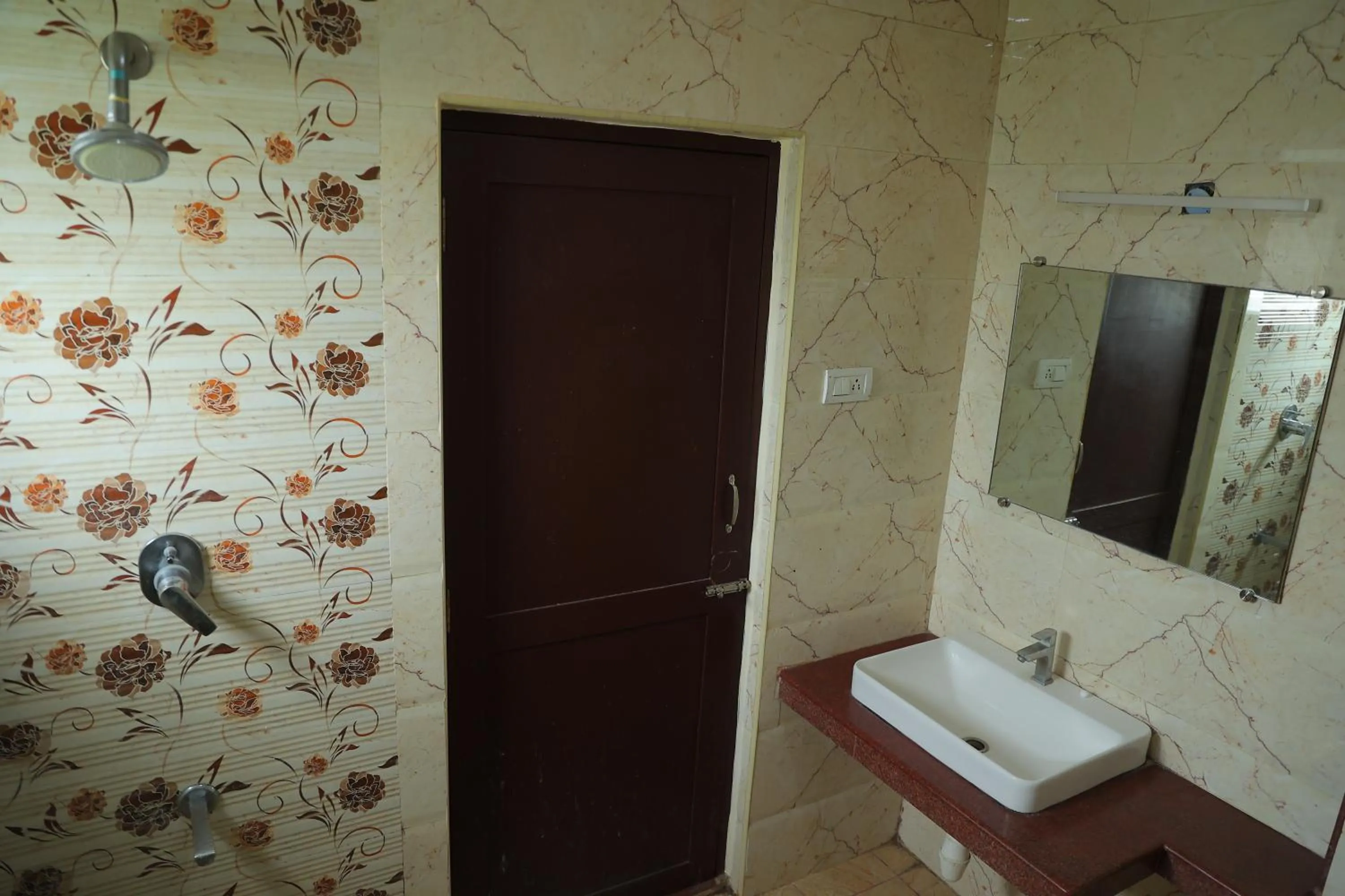 Bathroom in Pondy Southern Residency