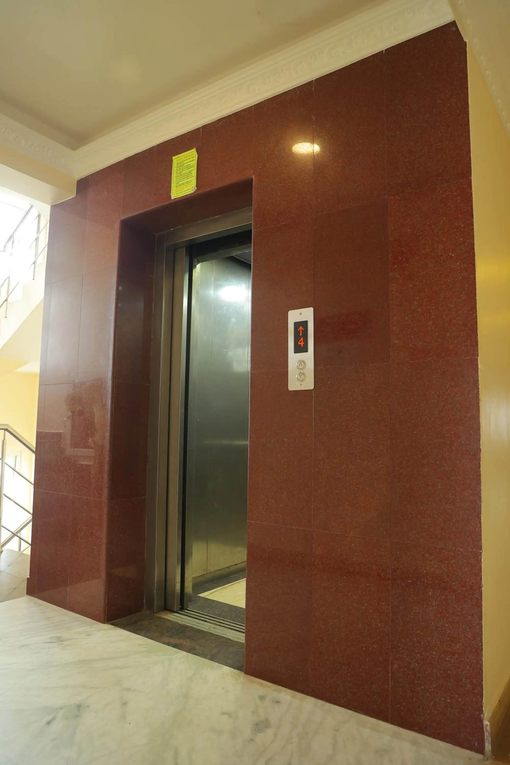 elevator in Pondy Southern Residency