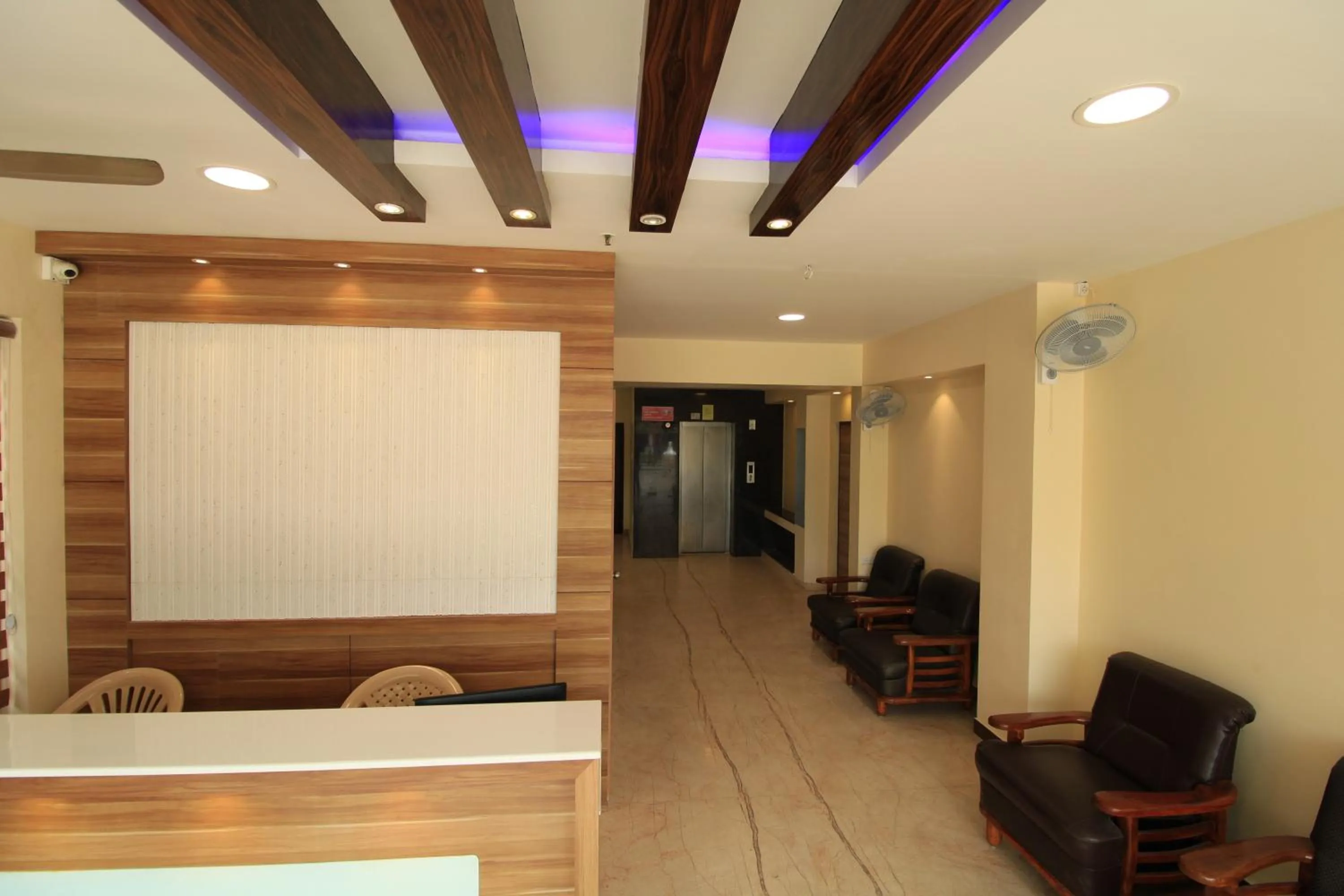 Lobby or reception in Pondy Southern Residency