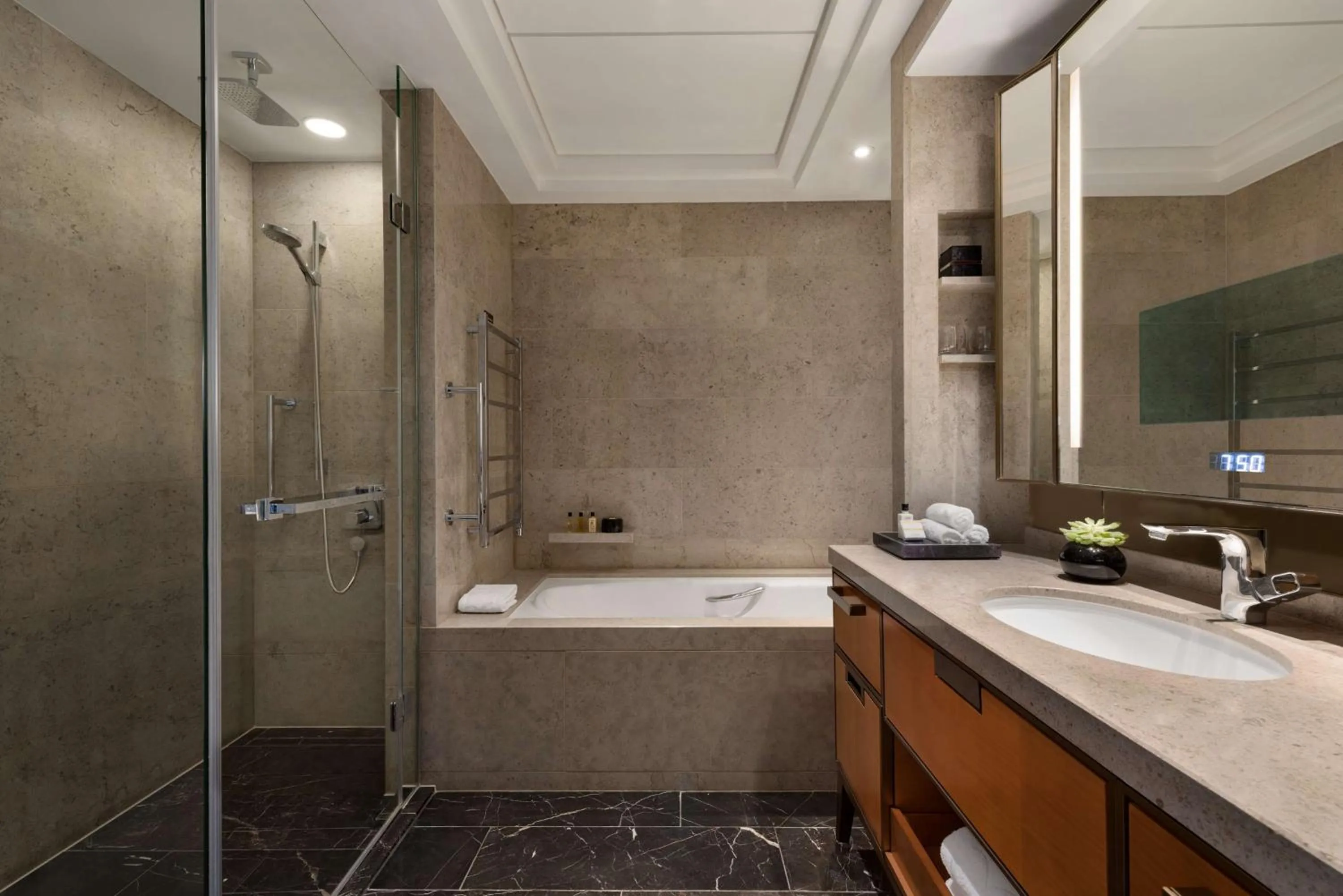 Bathroom in Shangri-La The Shard, London