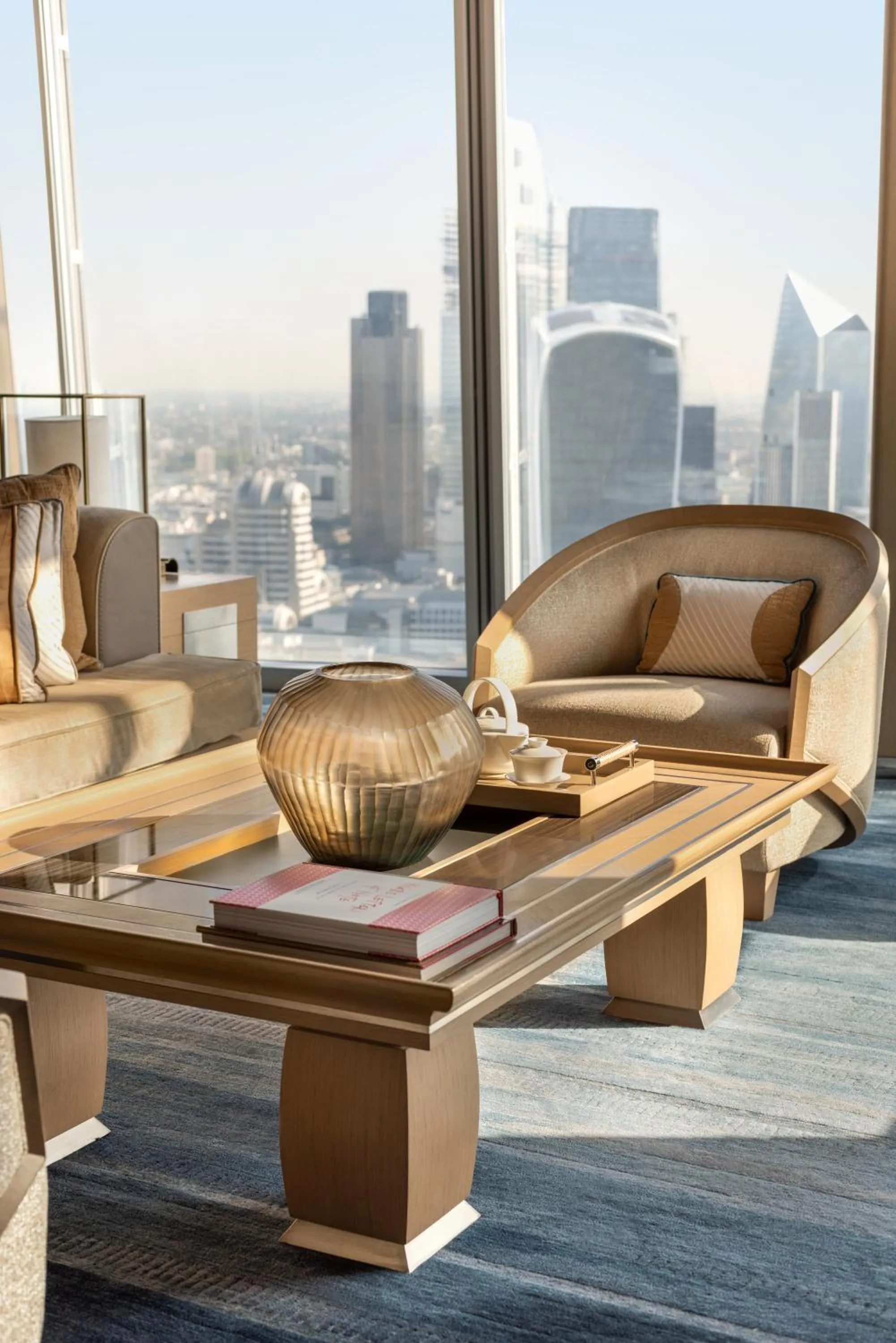 Living room in Shangri-La The Shard, London