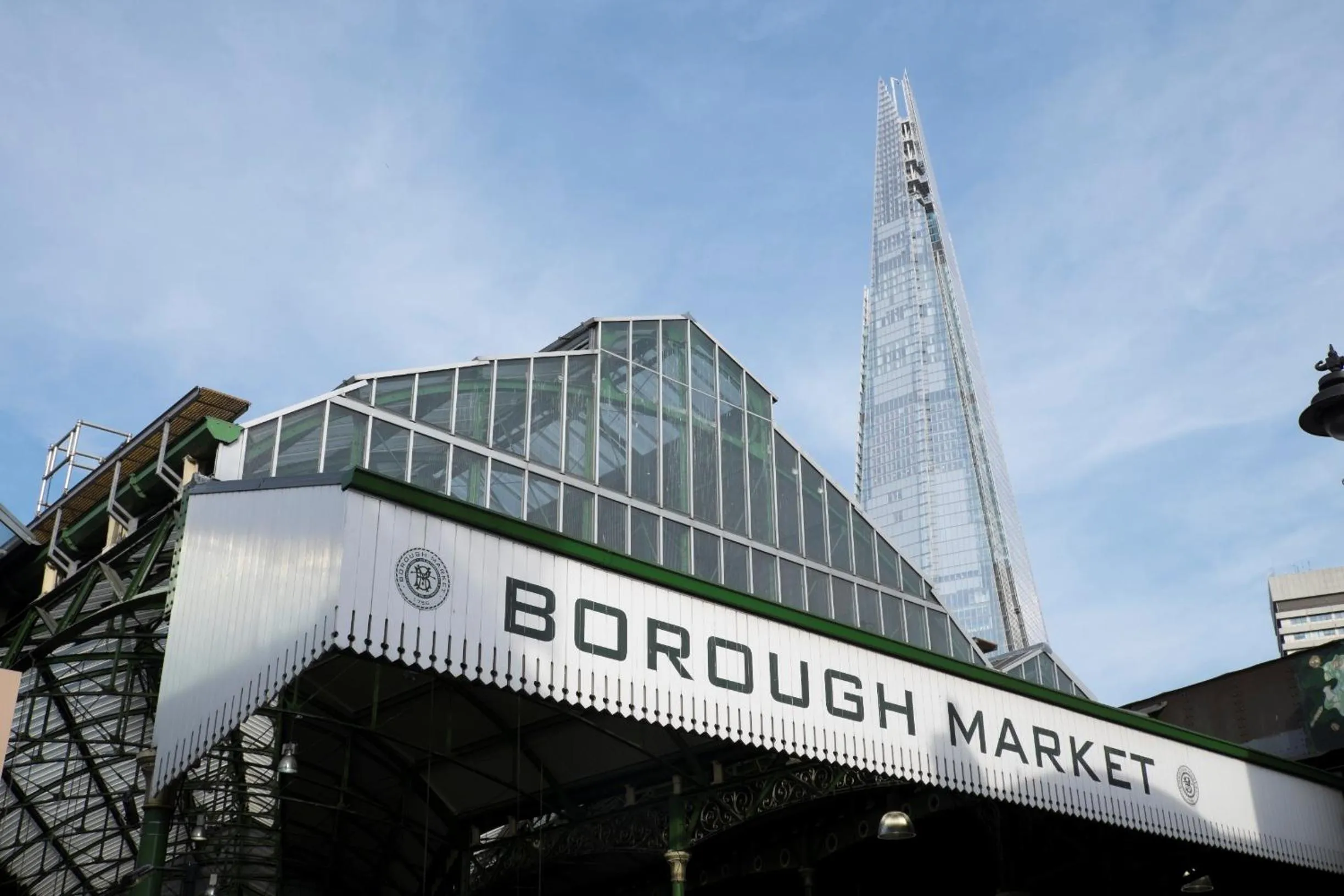 Facade/entrance in Shangri-La The Shard, London