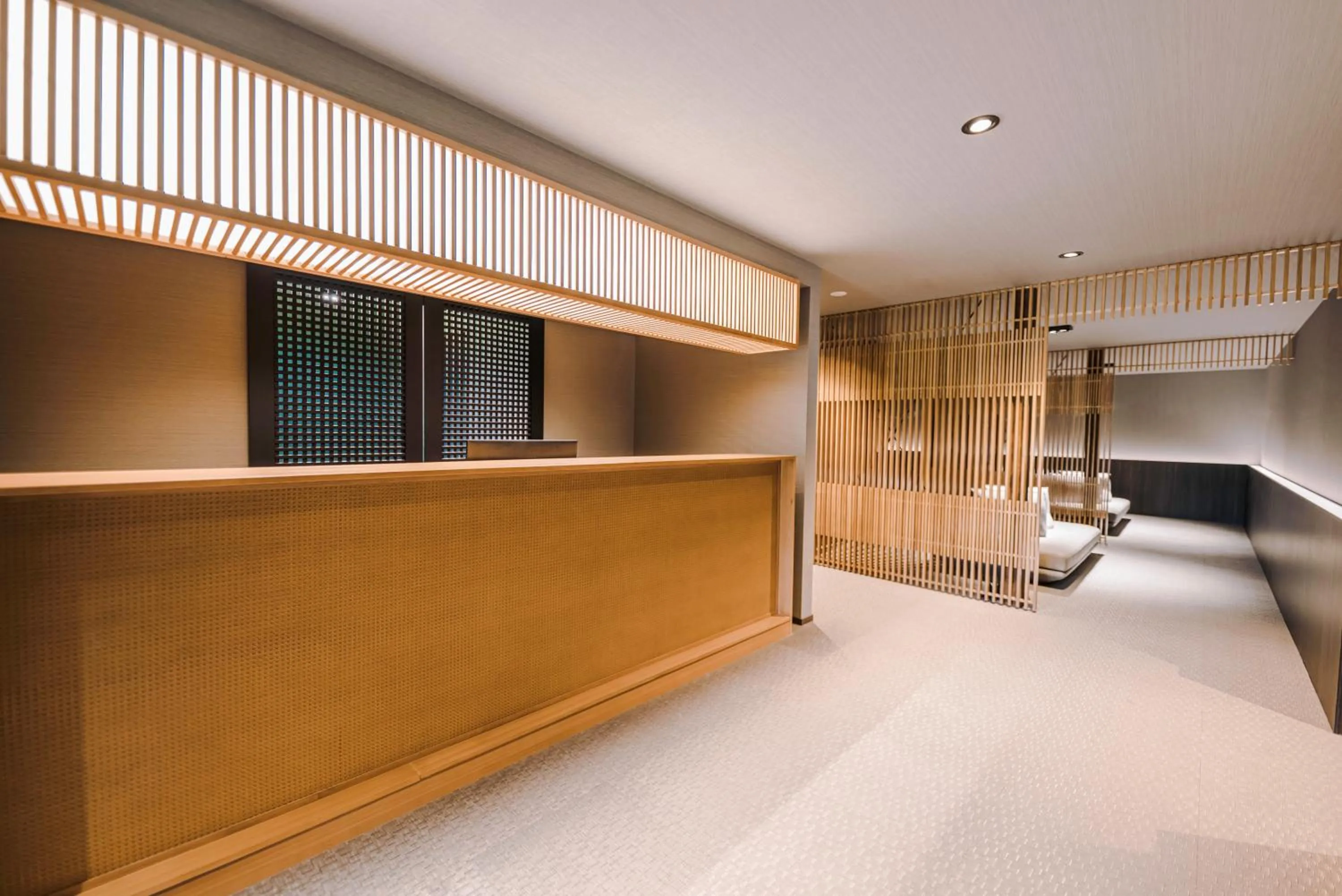Lobby or reception, Bed in SKI INN HAKUBA