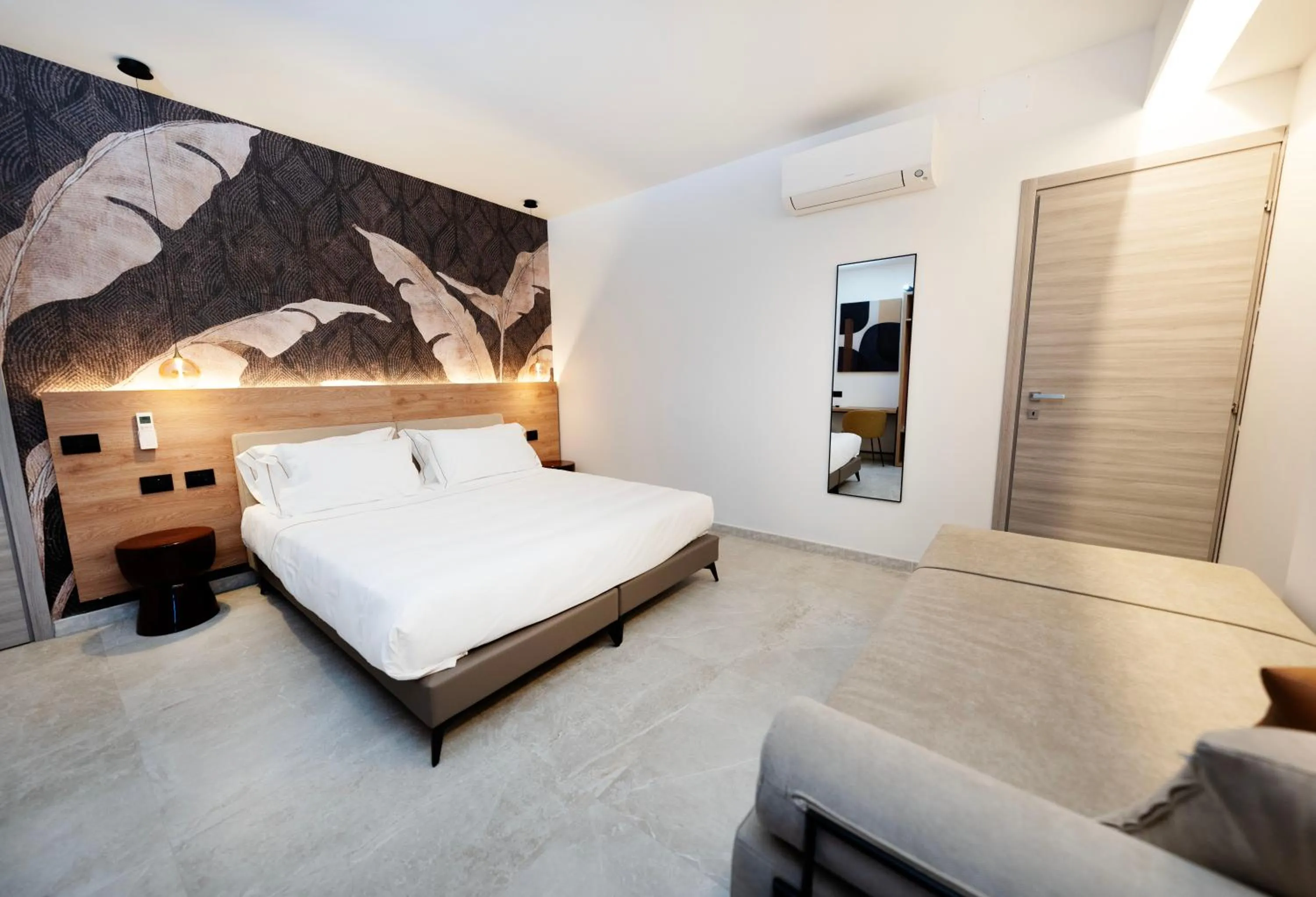 Bed in Donna Vì Hotel