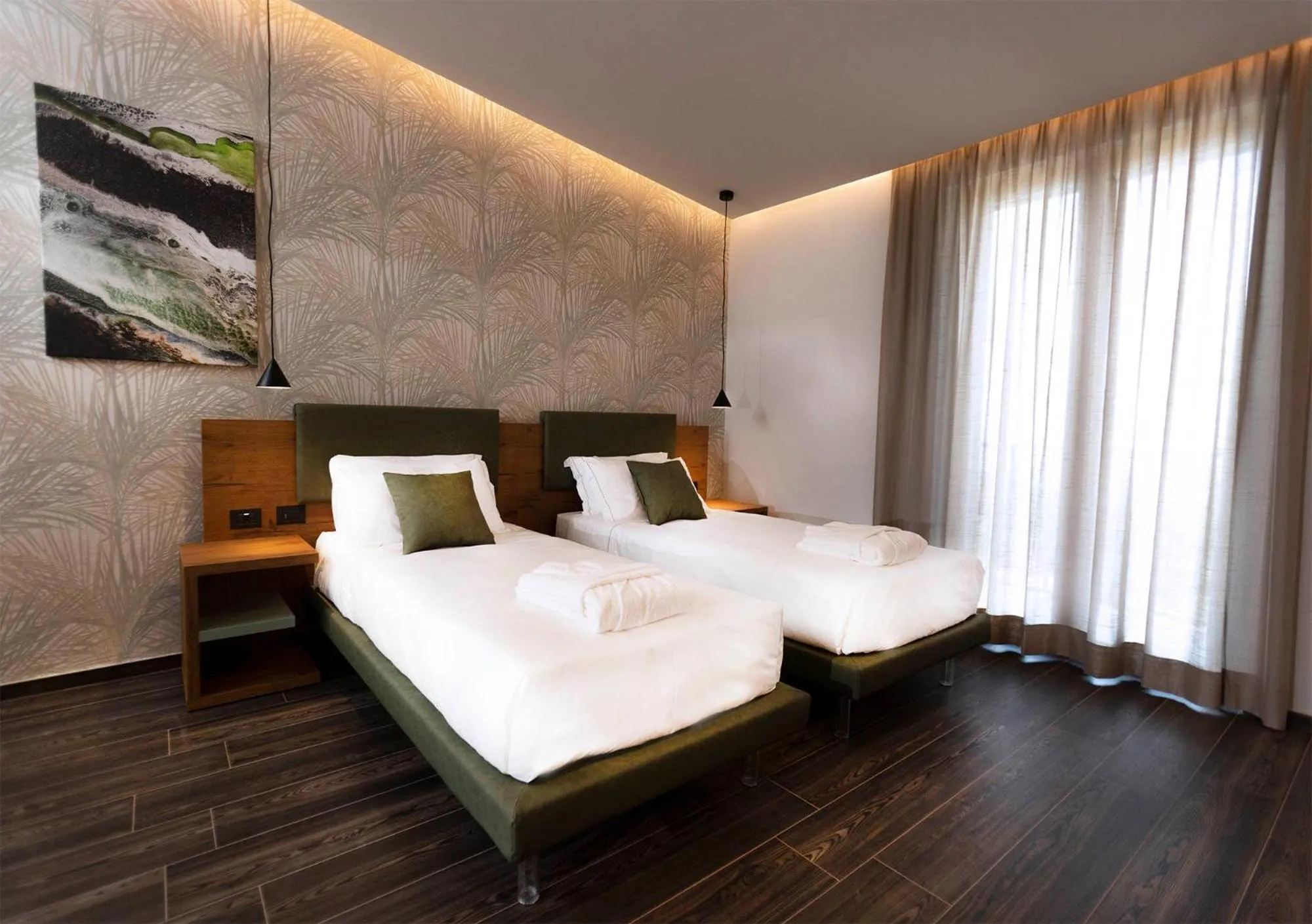 Bed in Donna Vì Hotel