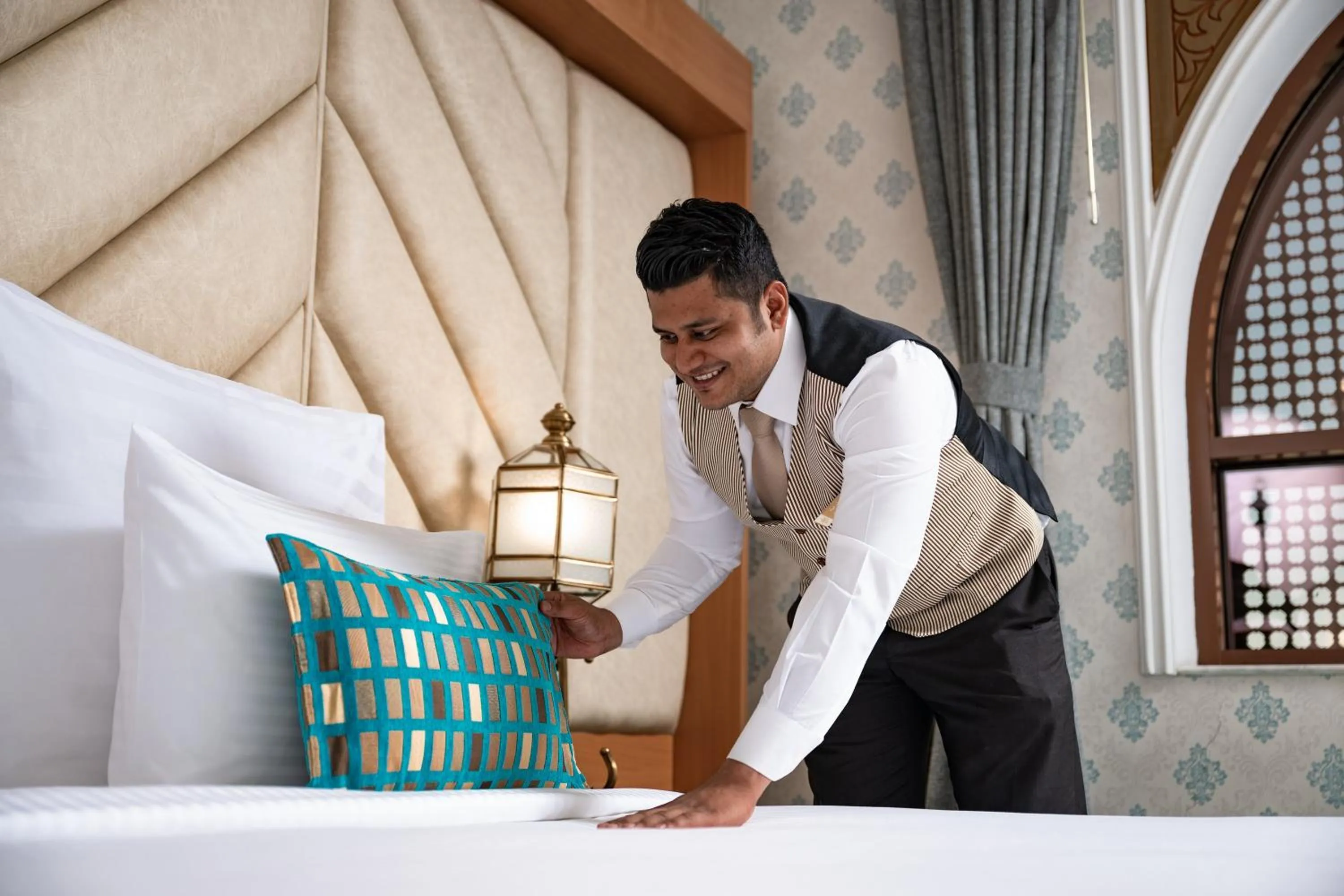 Staff, Bed in Elaf Al Taqwa Hotel