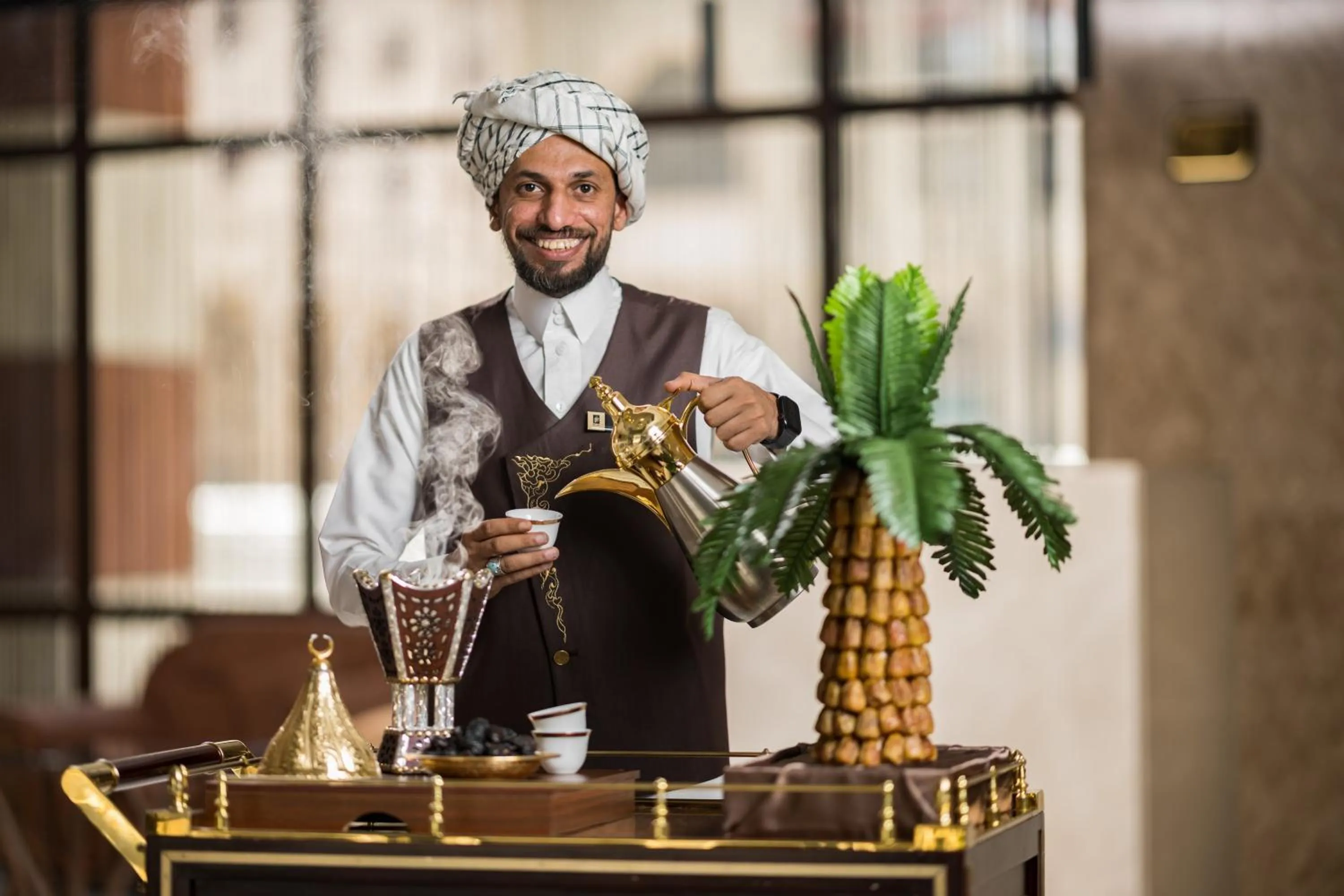 Staff in Elaf Al Taqwa Hotel